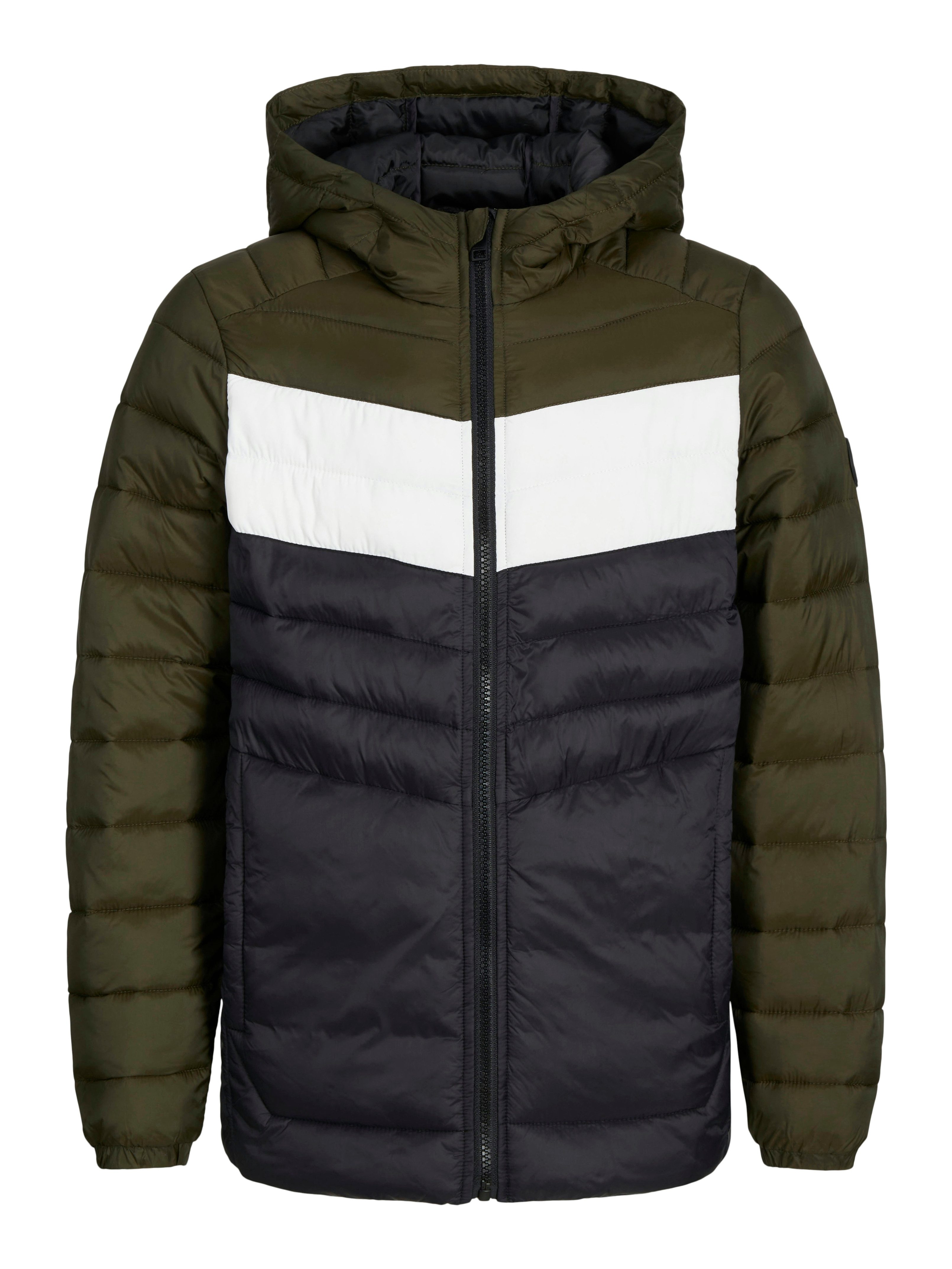 Jack & Jones Junior Gewatteerde jas JJESPRINT PUFFER HOOD NOOS JNR