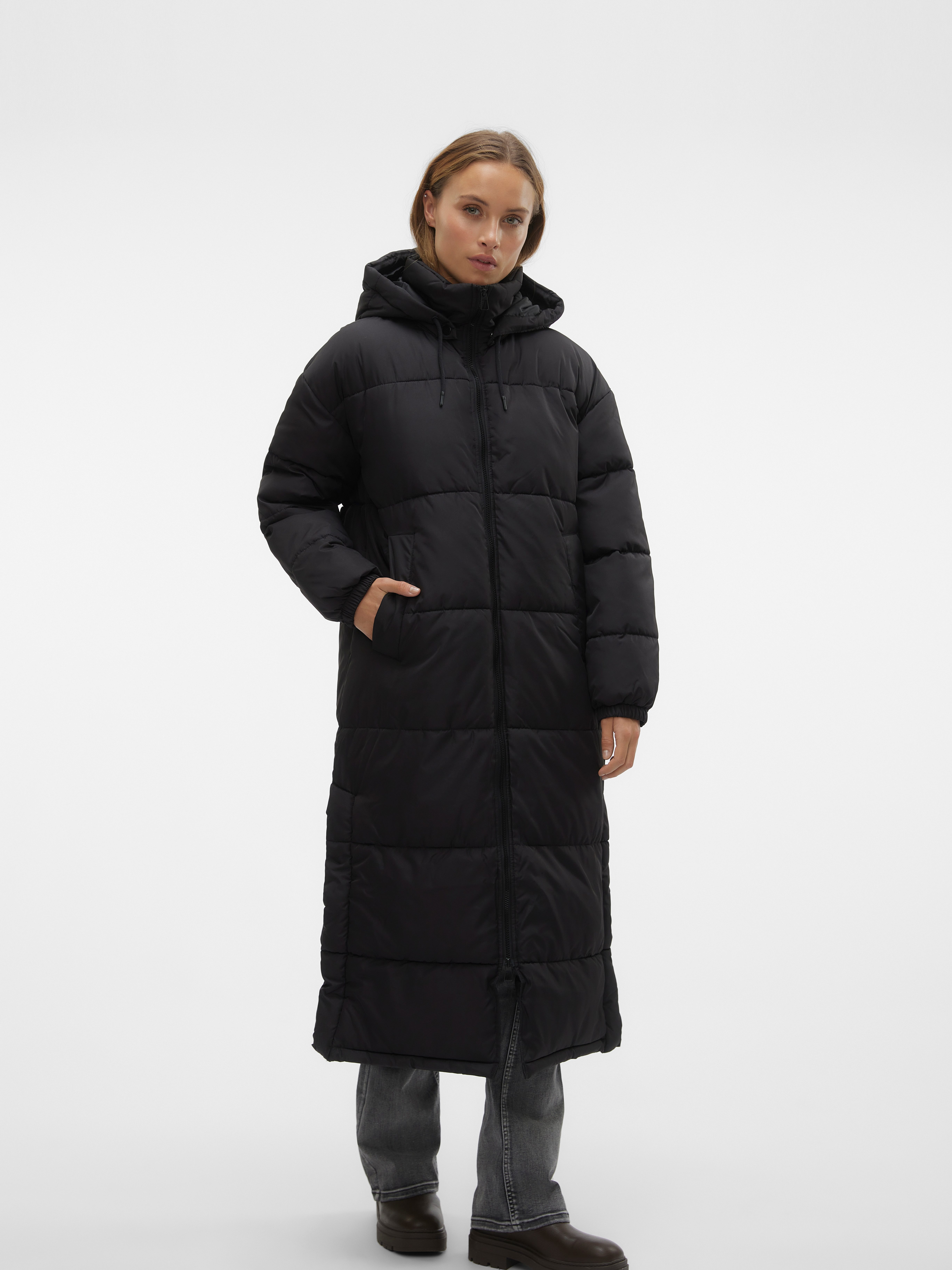 Vero Moda Gewatteerde jas VMKLEA LONG COAT NOOS