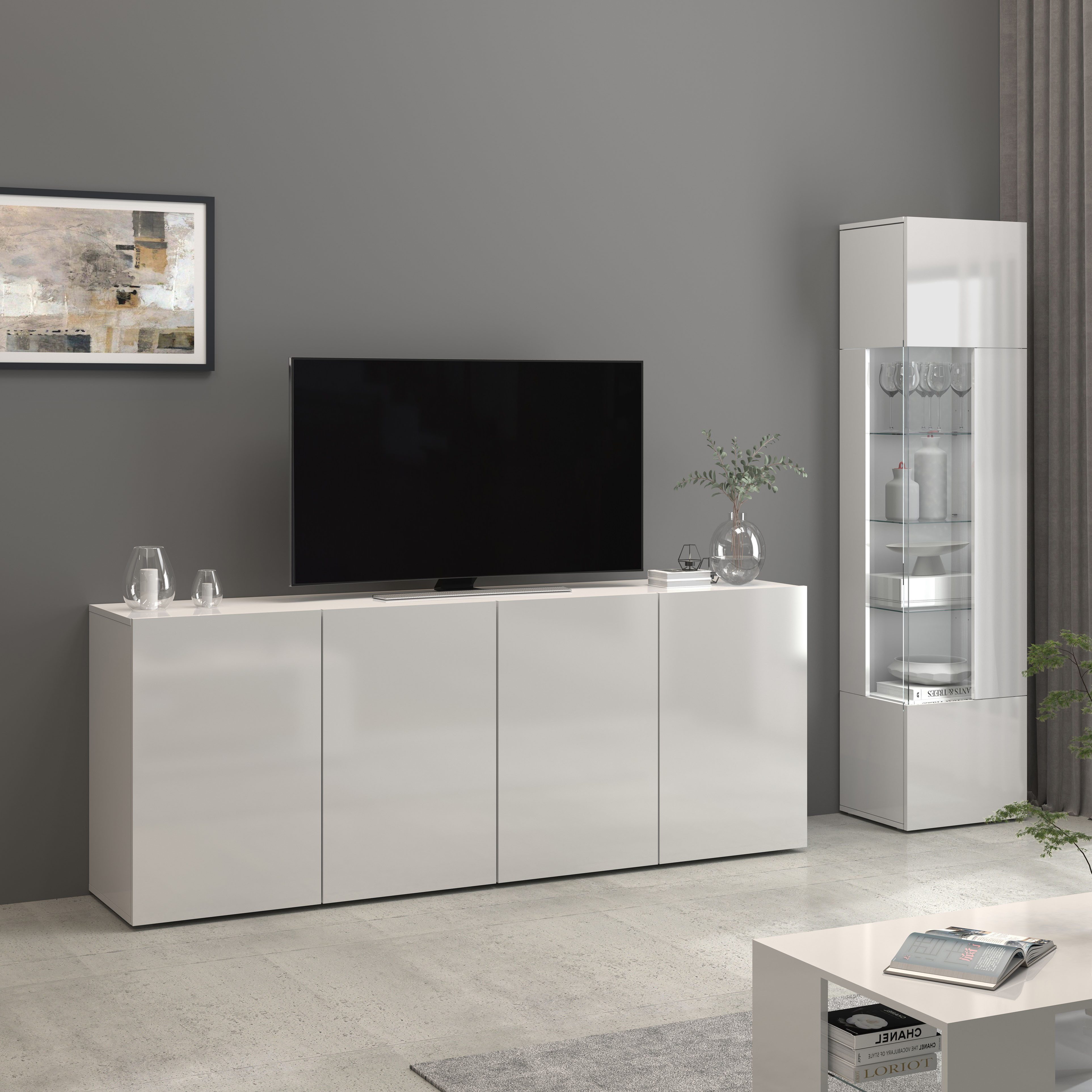 INOSIGN Dressoir Egypt, Ladekast, Kast, Buffet, greeploos