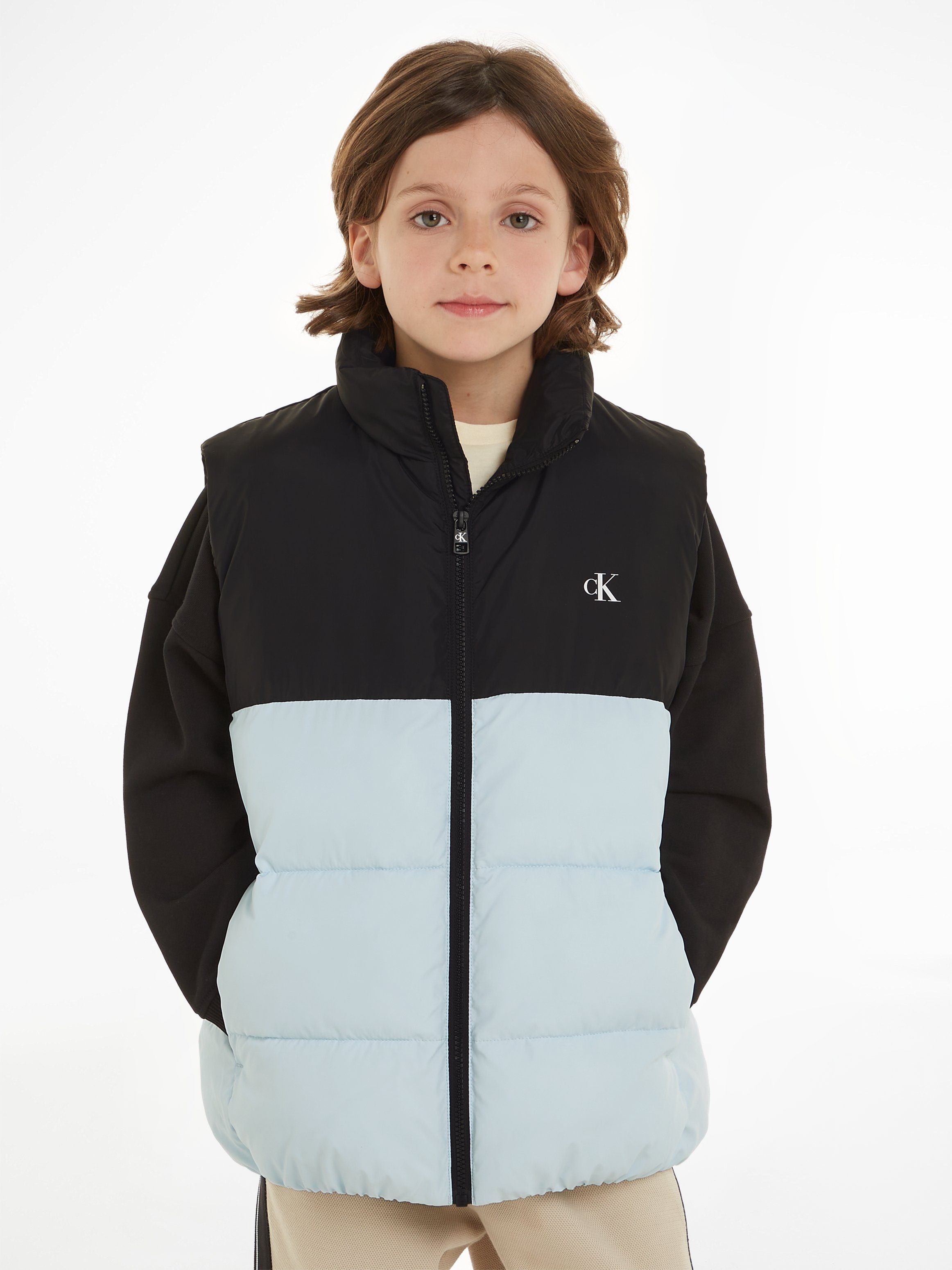 Calvin Klein Bodywarmer NYLON COLOR BLOCK PUFFER VEST