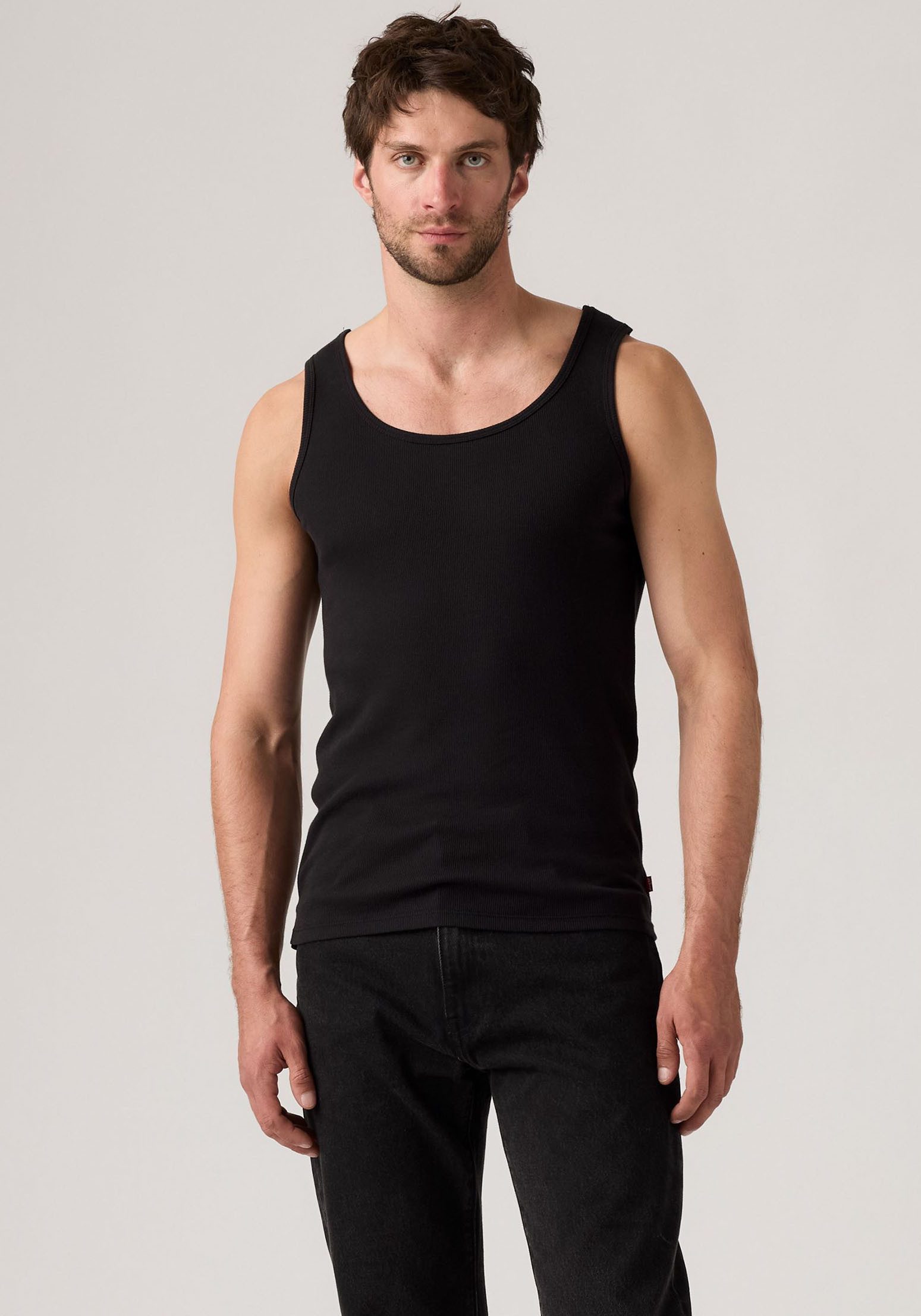 Levi's® Geribde tanktop (set, 2-delig, 2 stuks)
