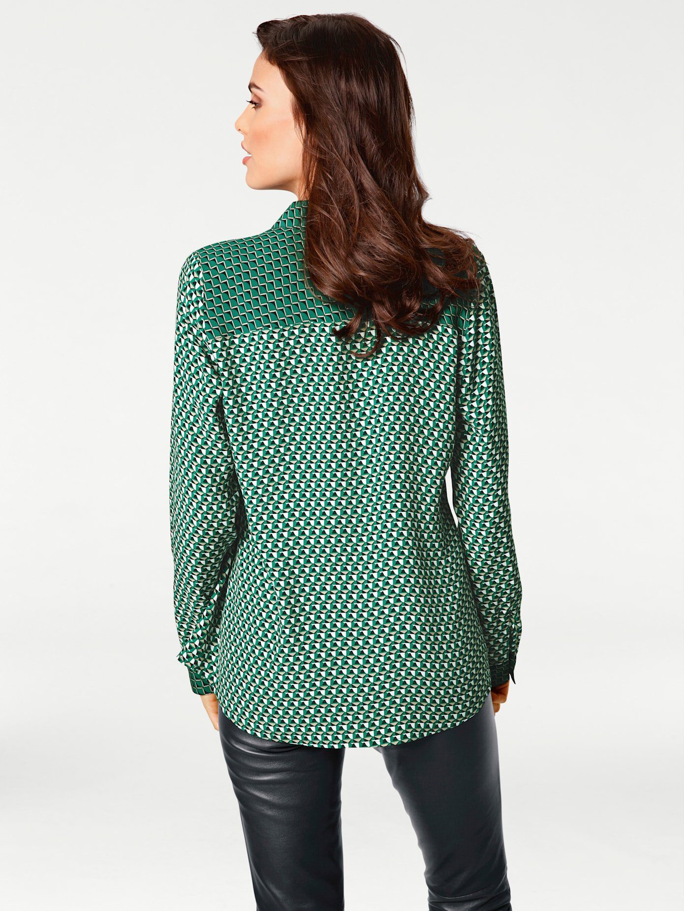 heine Gedessineerde blouse
