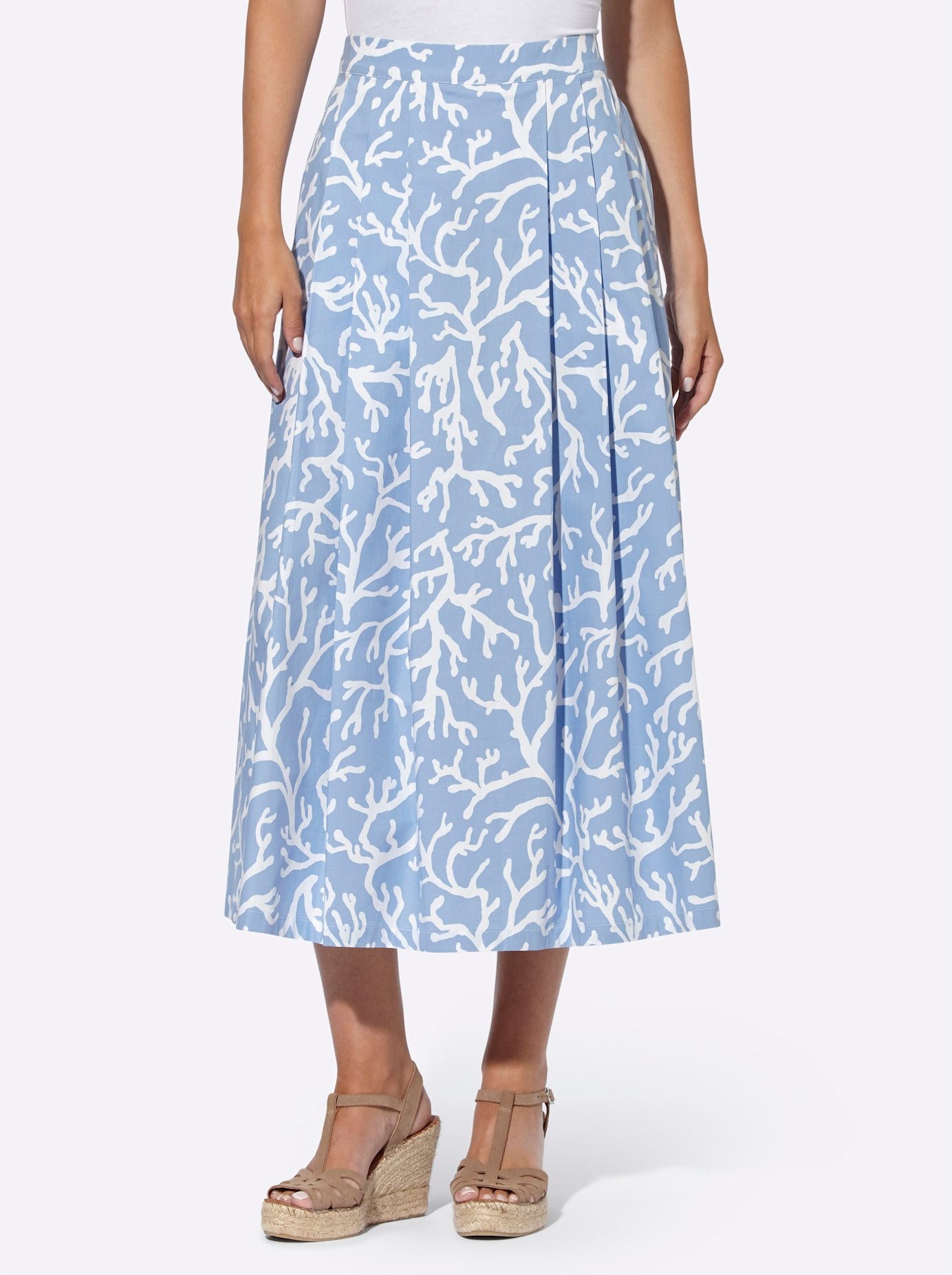 heine Zomerrok dames zomerrokken maat 46 blauw