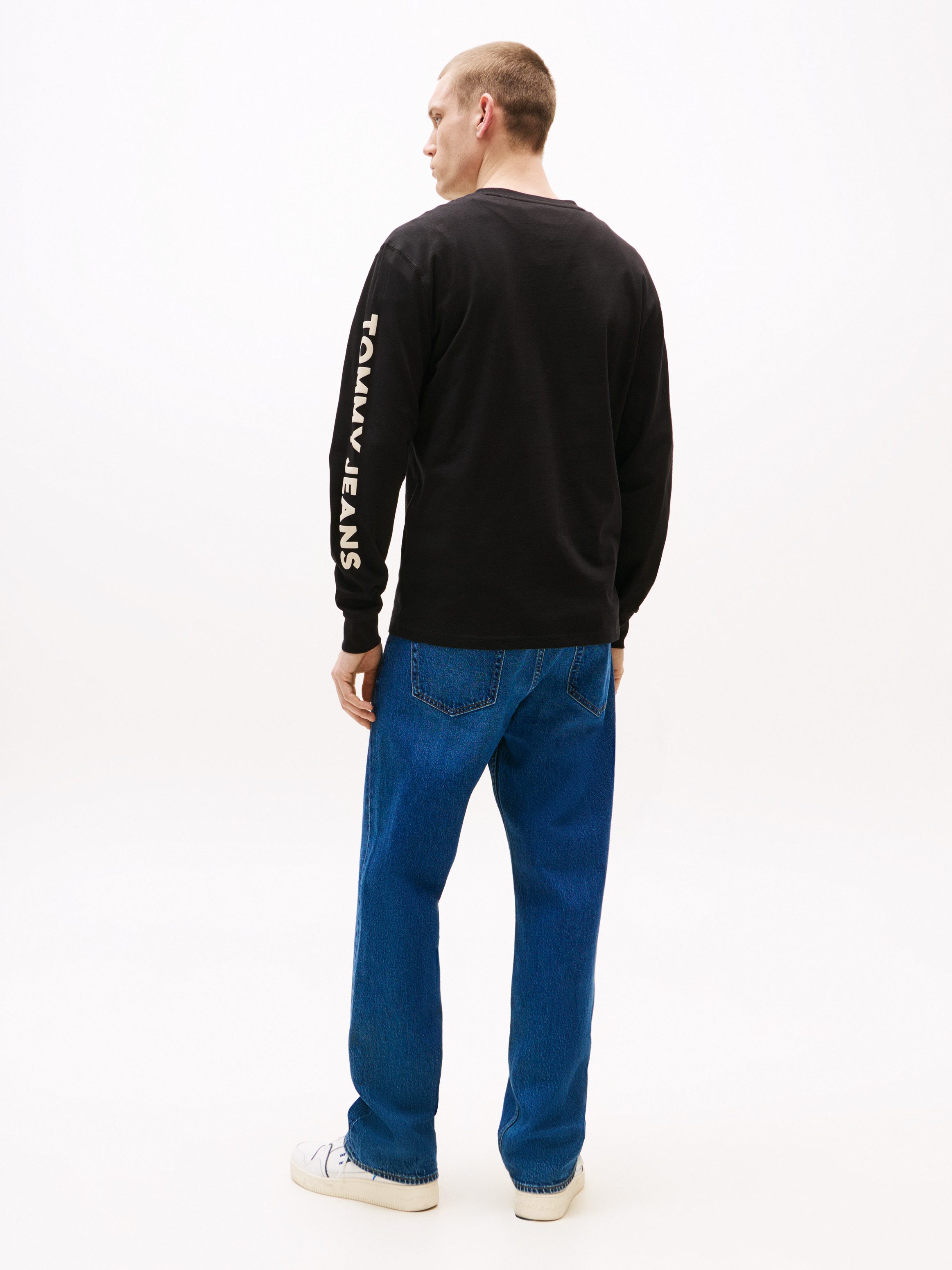 TOMMY JEANS Shirt met lange mouwen TJM REG POP COL NW CLSC LS T EXT