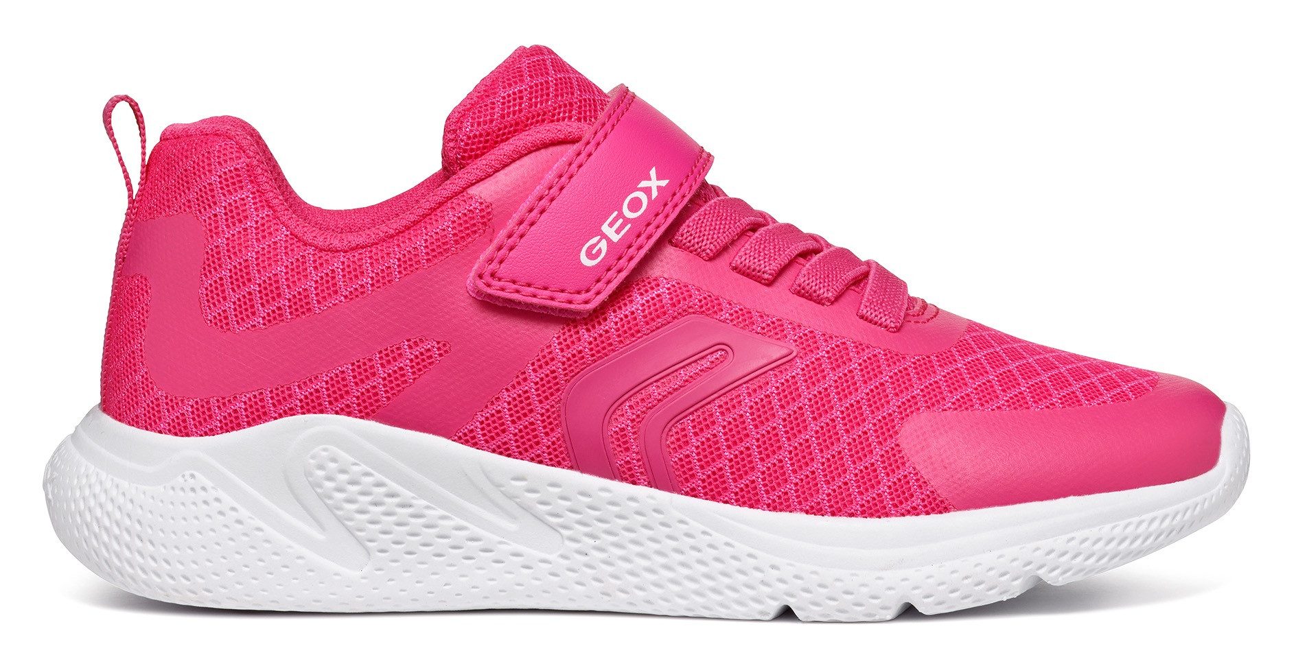 Geox Sneakers J SPRINTYE GIRL , vrijetijdsschoen, instapschoen met klittenbandsluiting