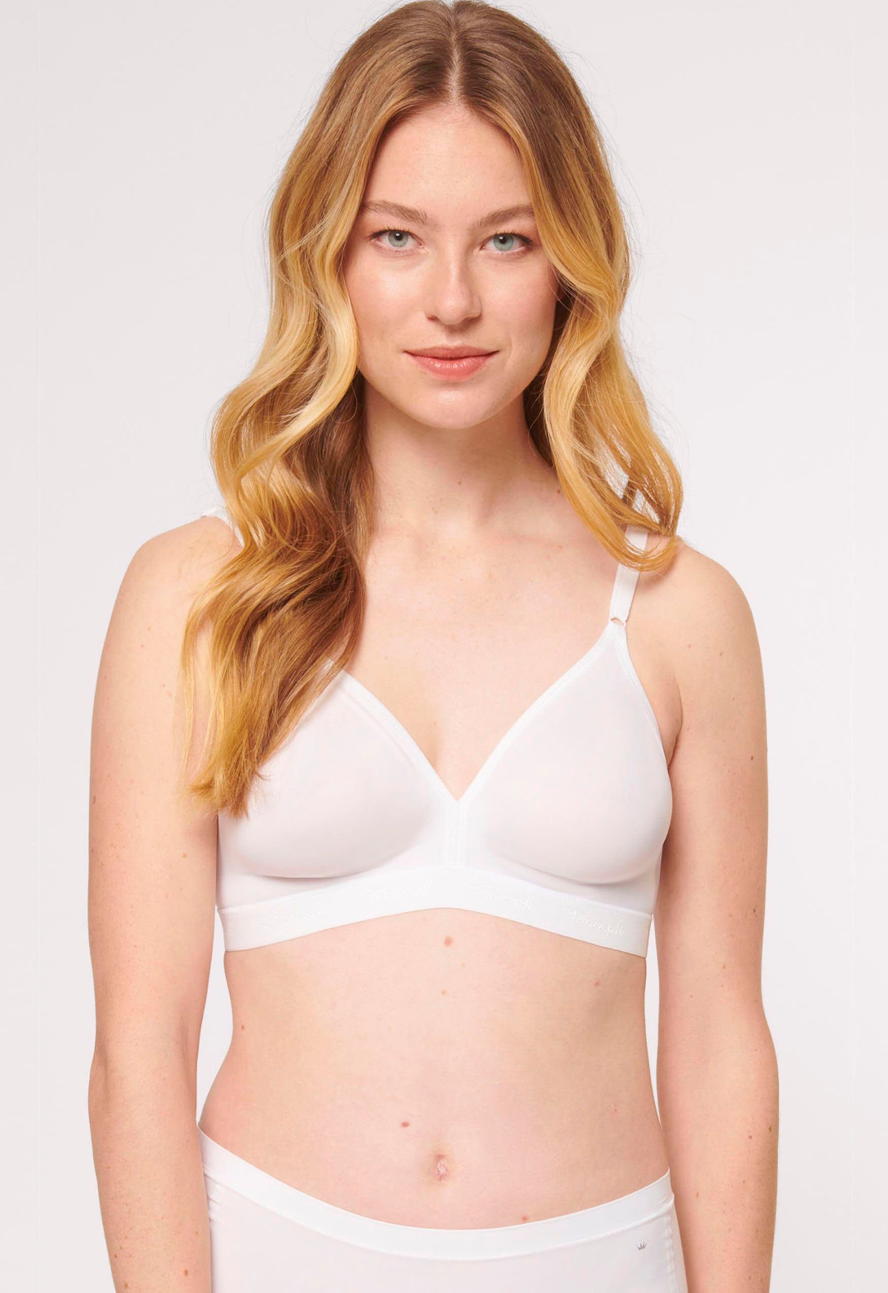 Triumph Bh zonder beugels Microfun N Cup B-D, Basic lingerie