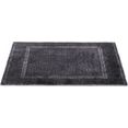 barbara becker mat square bb inloopmat, geschikt voor binnen en buiten, ook als loperformaat te bestellen grijs