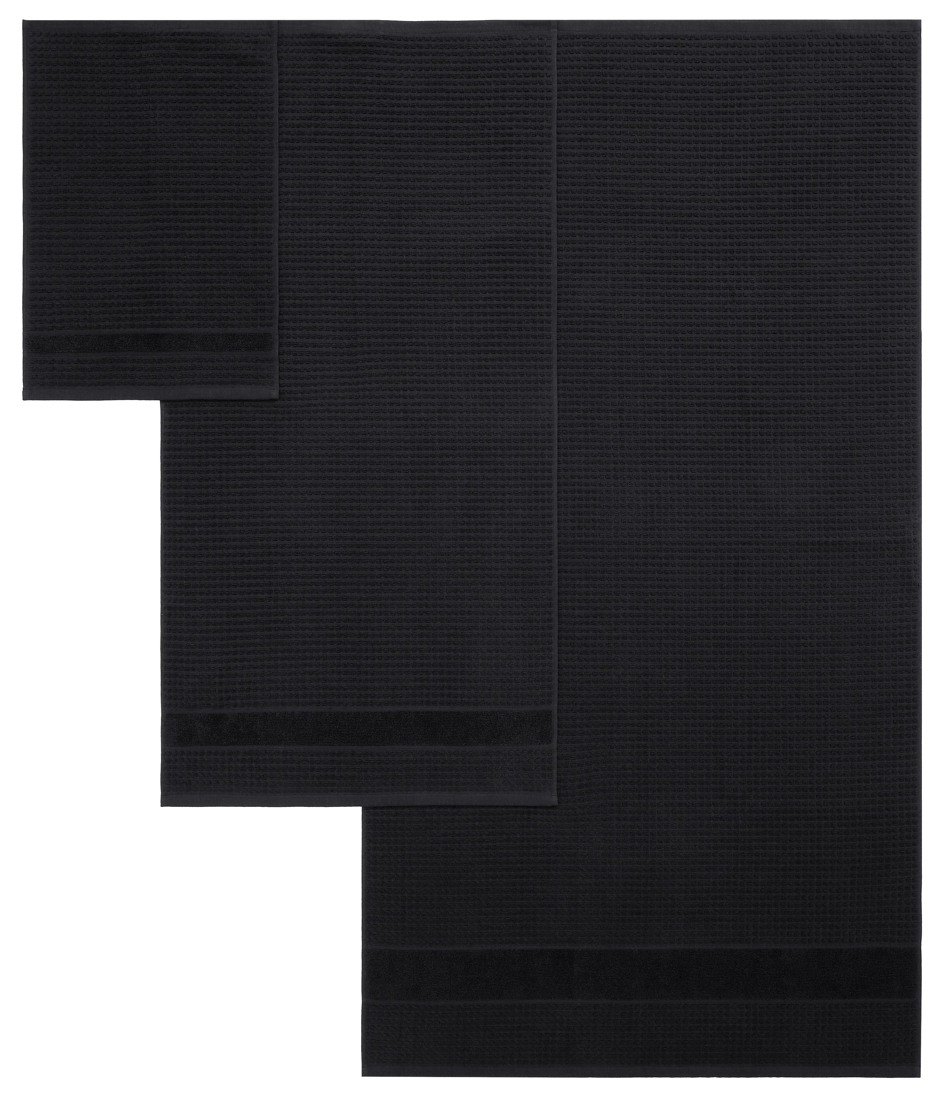 KangaROOS Handdoekenset Zomer, douchehanddoek, handdoek, gastendoeken (set, 5-delig)