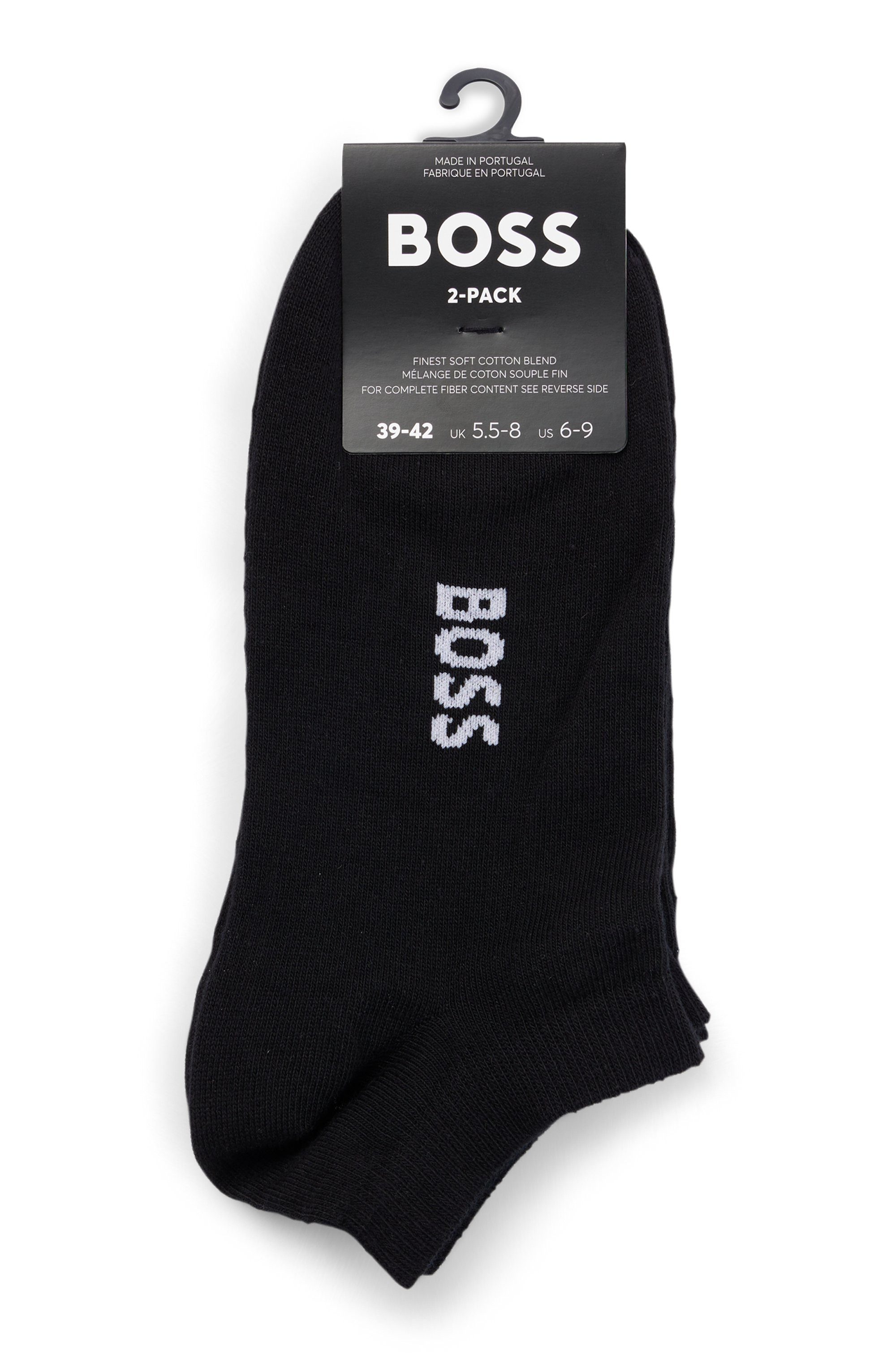 BOSS Sneakersokken 2P AS LOGO CC W met een logo-opschrift (2 paar, Set van 2)