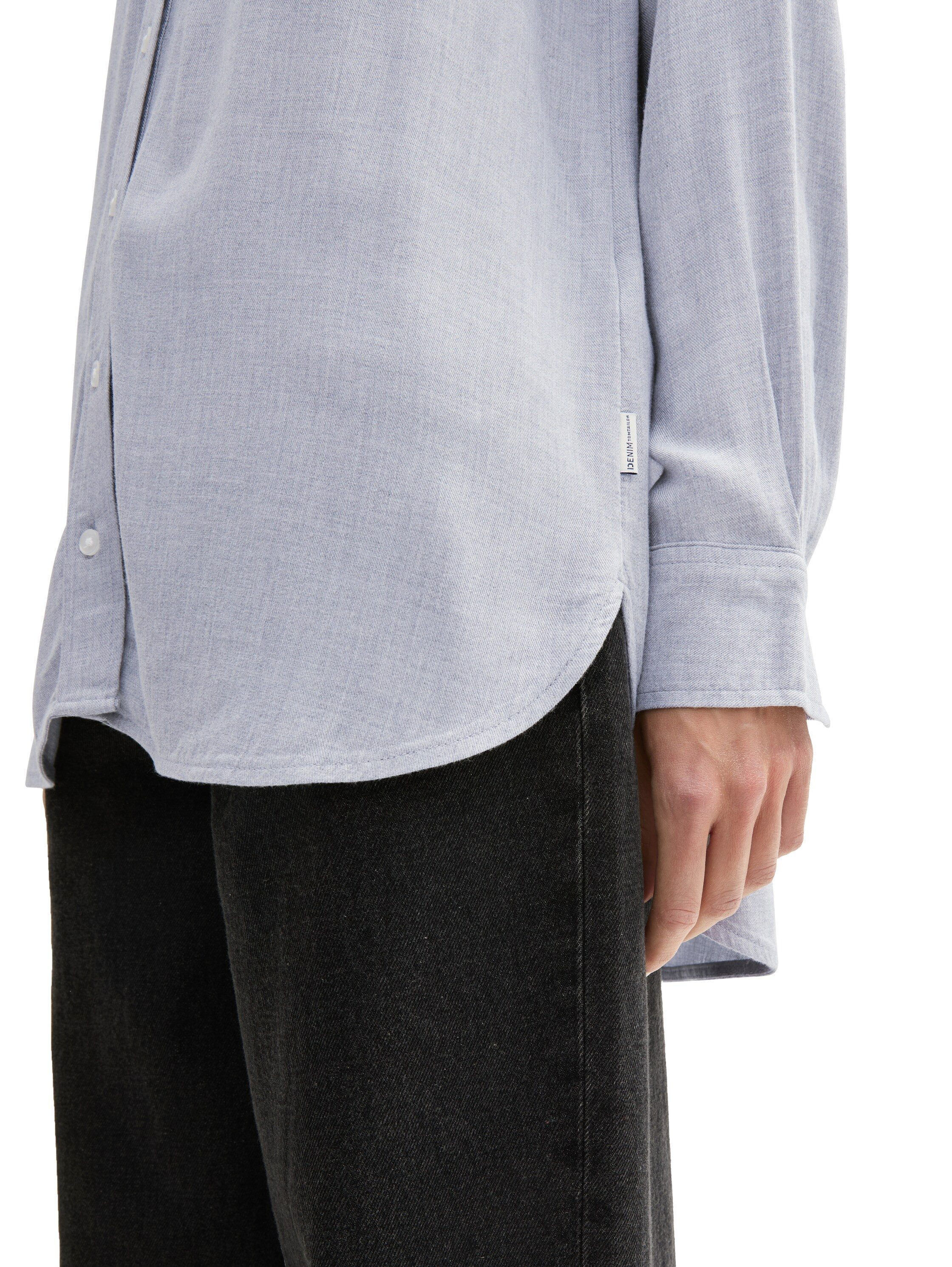 Tom Tailor Denim Overhemdblouse met kentkraag