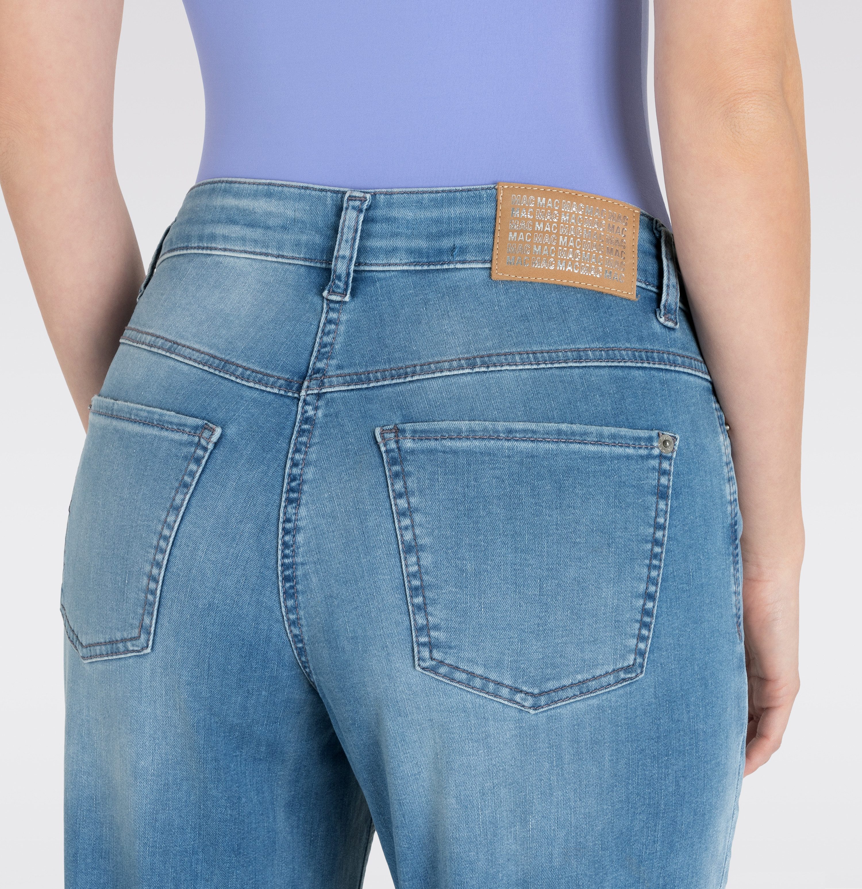 MAC Wijde jeans Wide in five-pocketsstijl