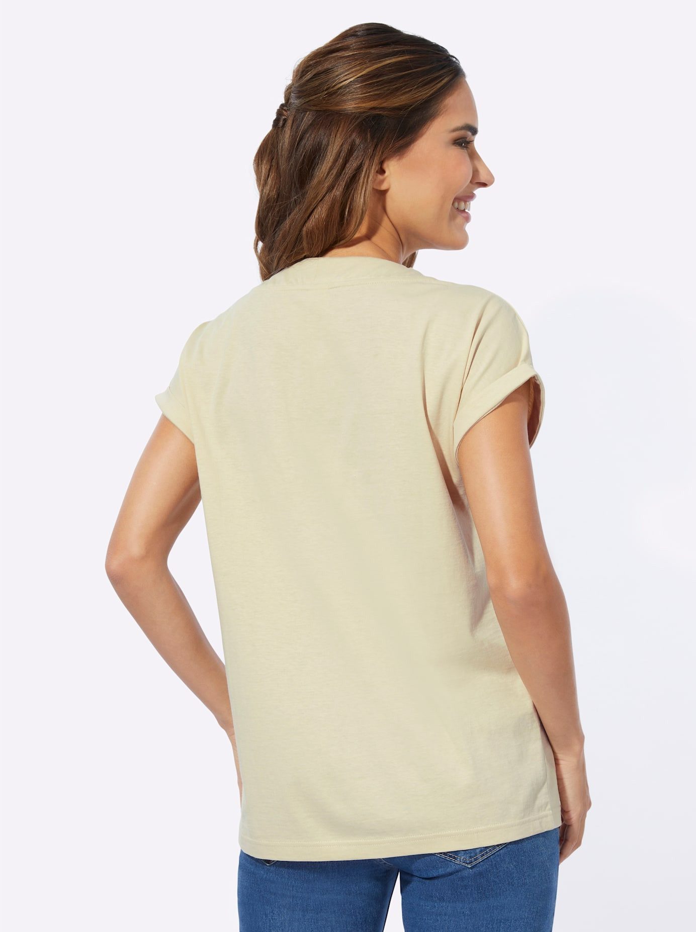 Classic Basics Shirt met ronde hals Shirt met korte mouwen (1-delig)