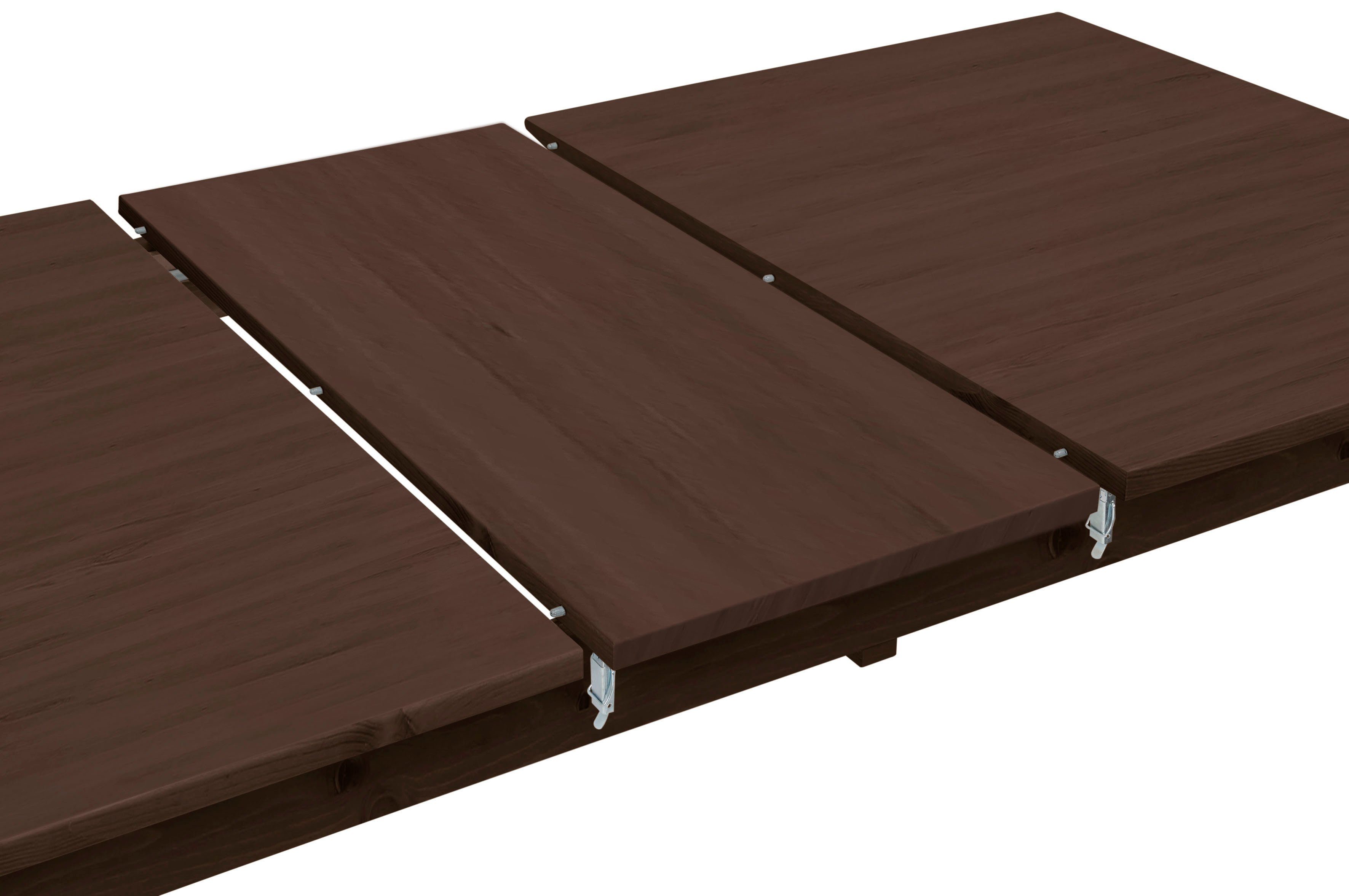 Home affaire Eettafel Danuta in 3 verschillende kleuren en afmetingen met uittrekfunctie.
