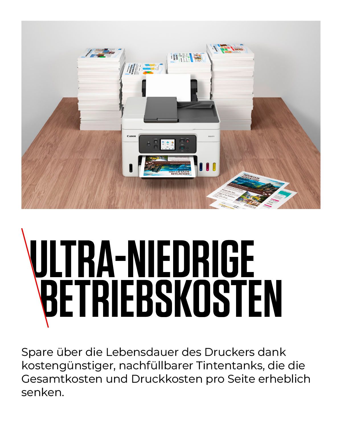 Canon All-in-oneprinter MAXIFY GX4050 4-in-1 megatank multifunctioneel systeem