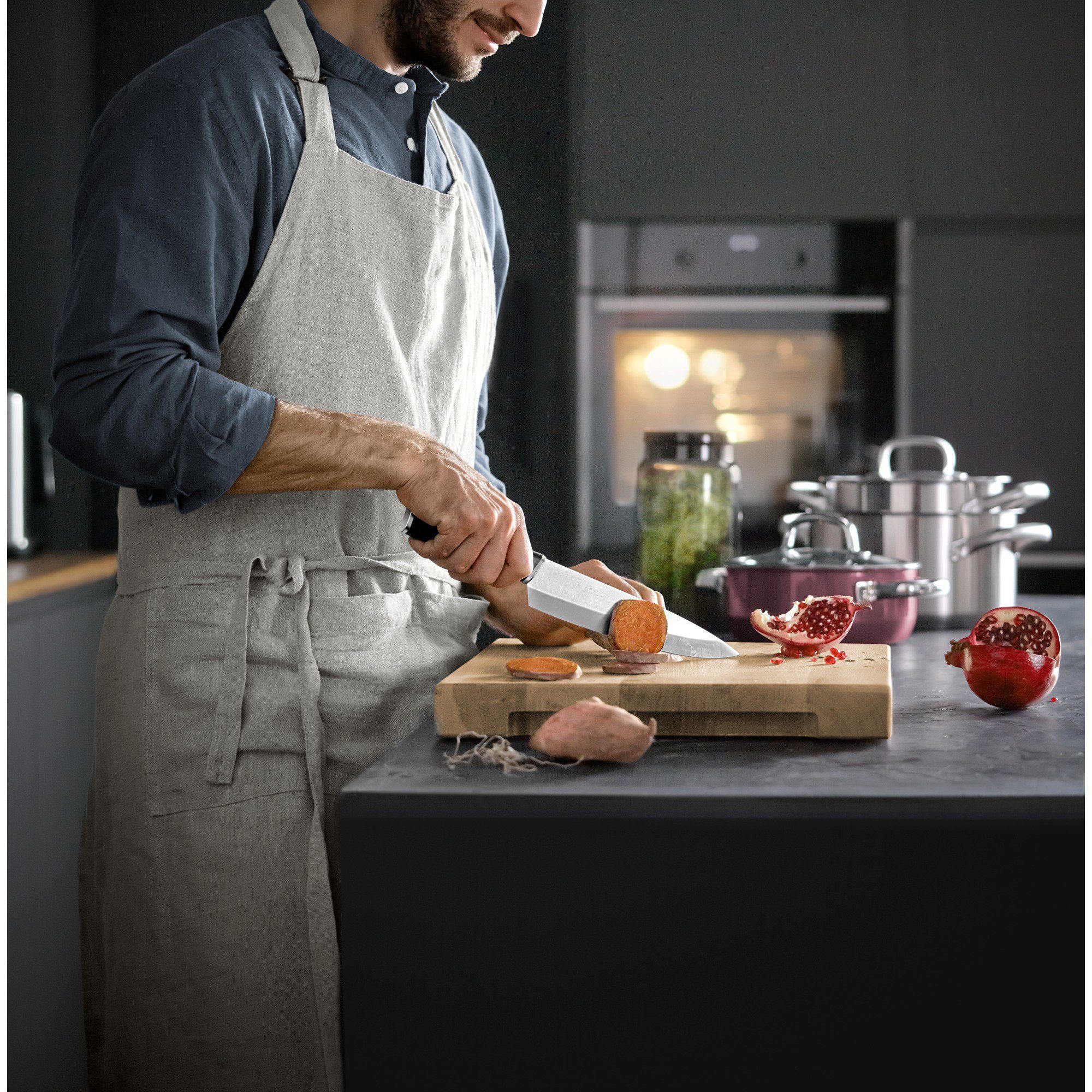 WMF Messenset Kineo Lemmeten van speciaal messenstaal, made in Germany (set, 3-delig)