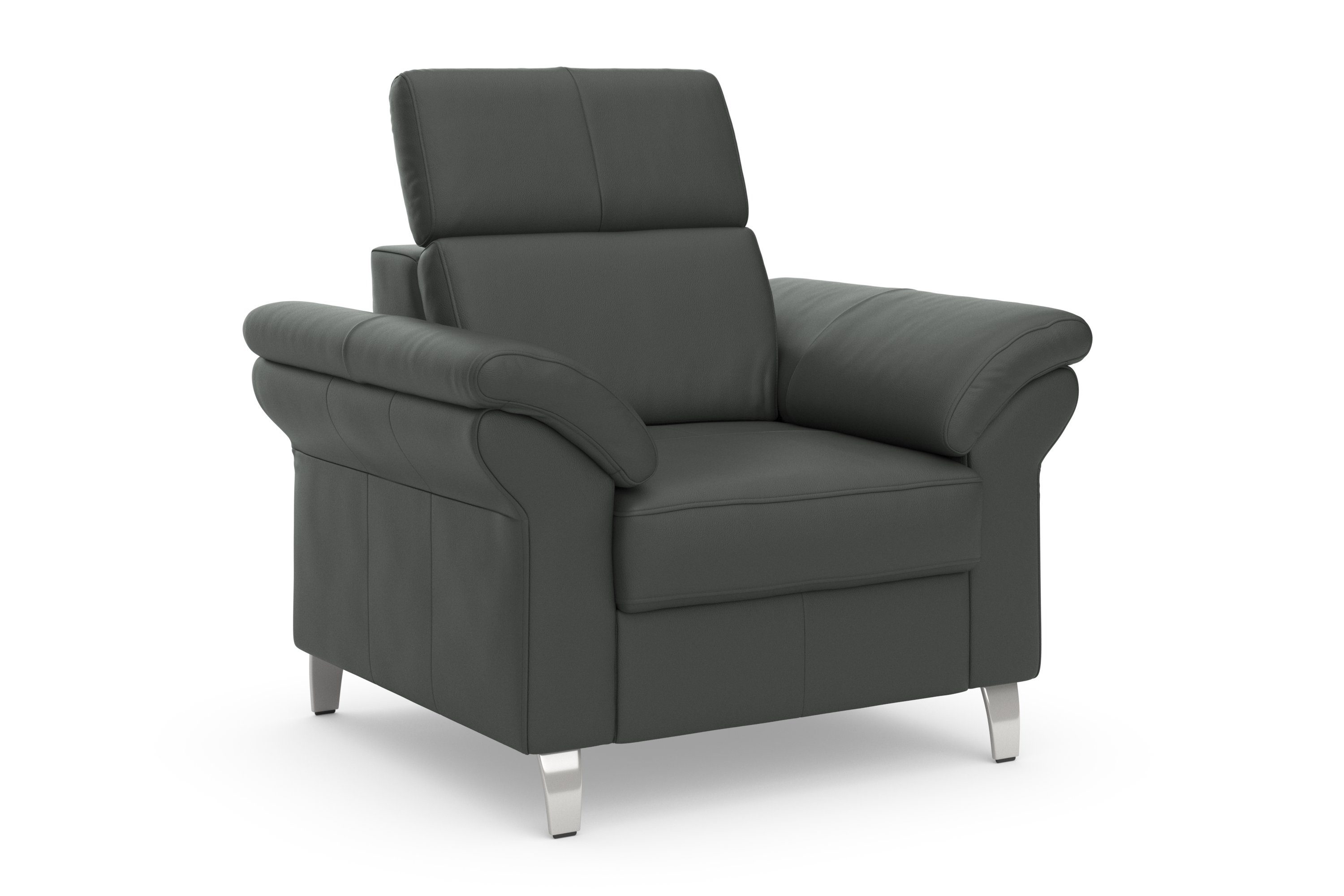 sit&more Fauteuil Arngast met binnenvering en verstelbare hoofdsteun