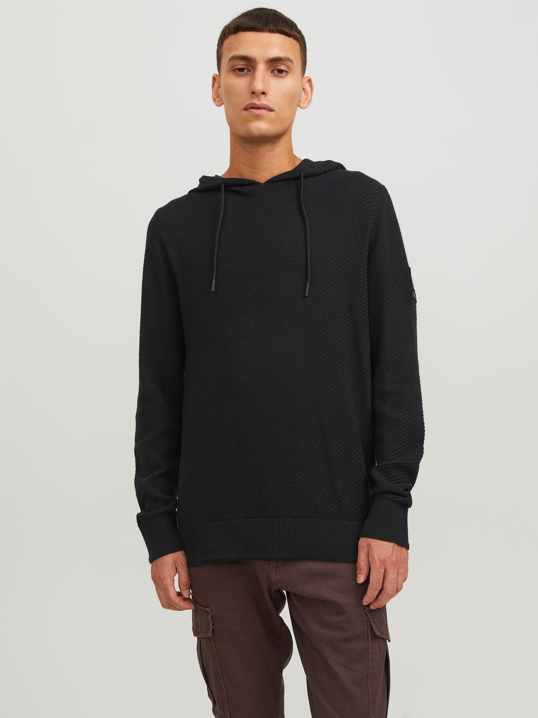 Jack & Jones Capuchontrui JCOCLASSIC TWILL KNIT HOOD SN