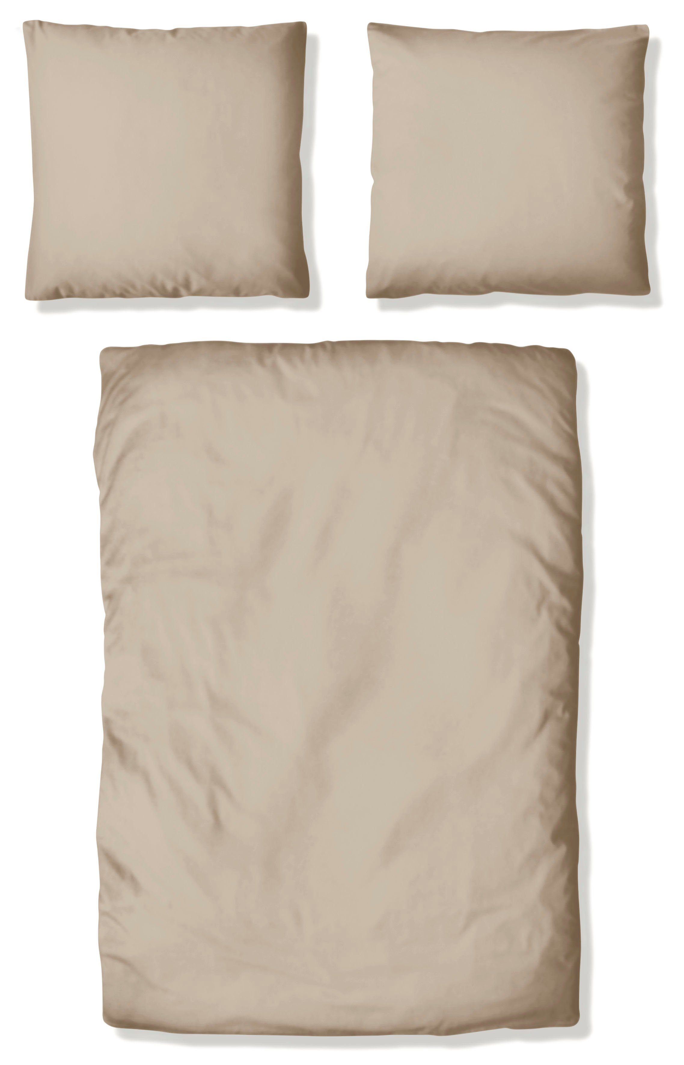 Guido Maria Kretschmer Home&Living Beddengoed Mila in 135x200, 155x220 of 200x200 cm Mako-satin, beddengoed van katoen, effen beddengoed
