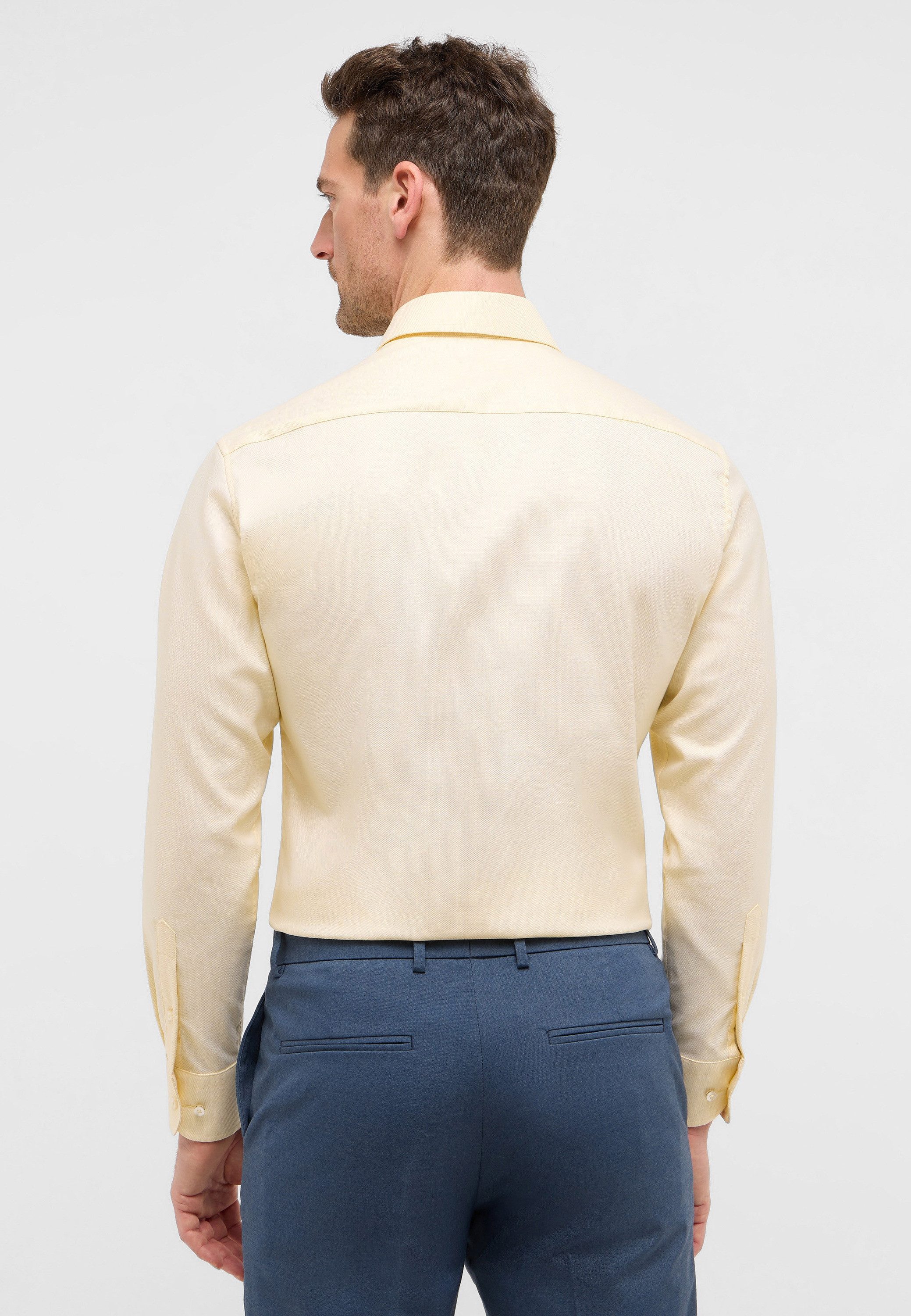 Eterna Overhemd met lange mouwen MODERN FIT NON IRON (strijkvrij)