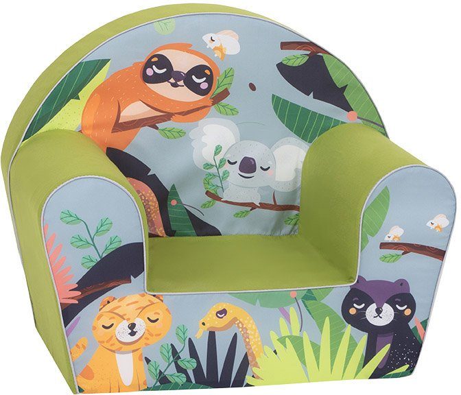 Knorrtoys® Fauteuil Luiaard and friends voor kinderen, made in europe