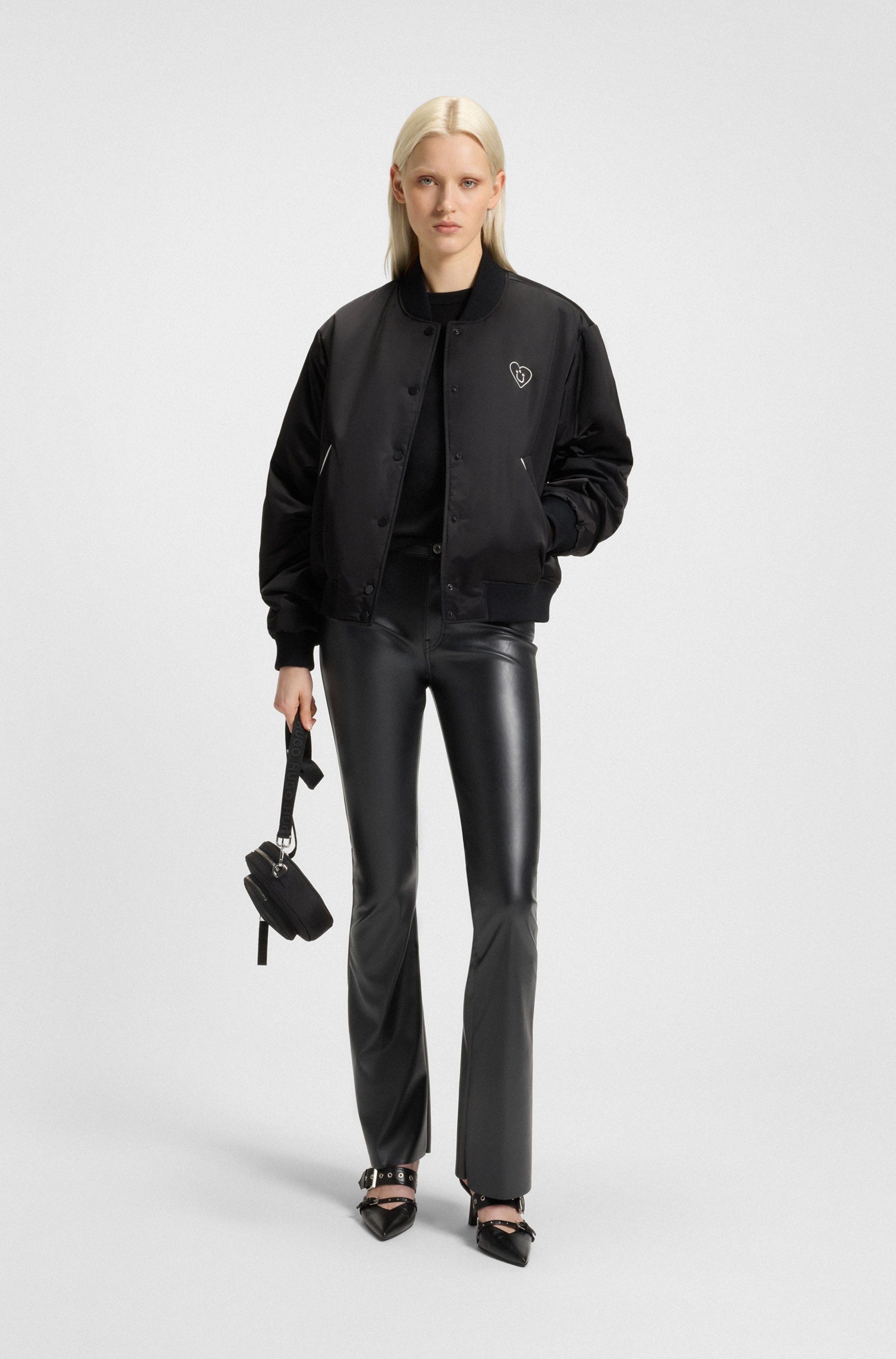 HUGO Blue Bootcutbroek Hableu