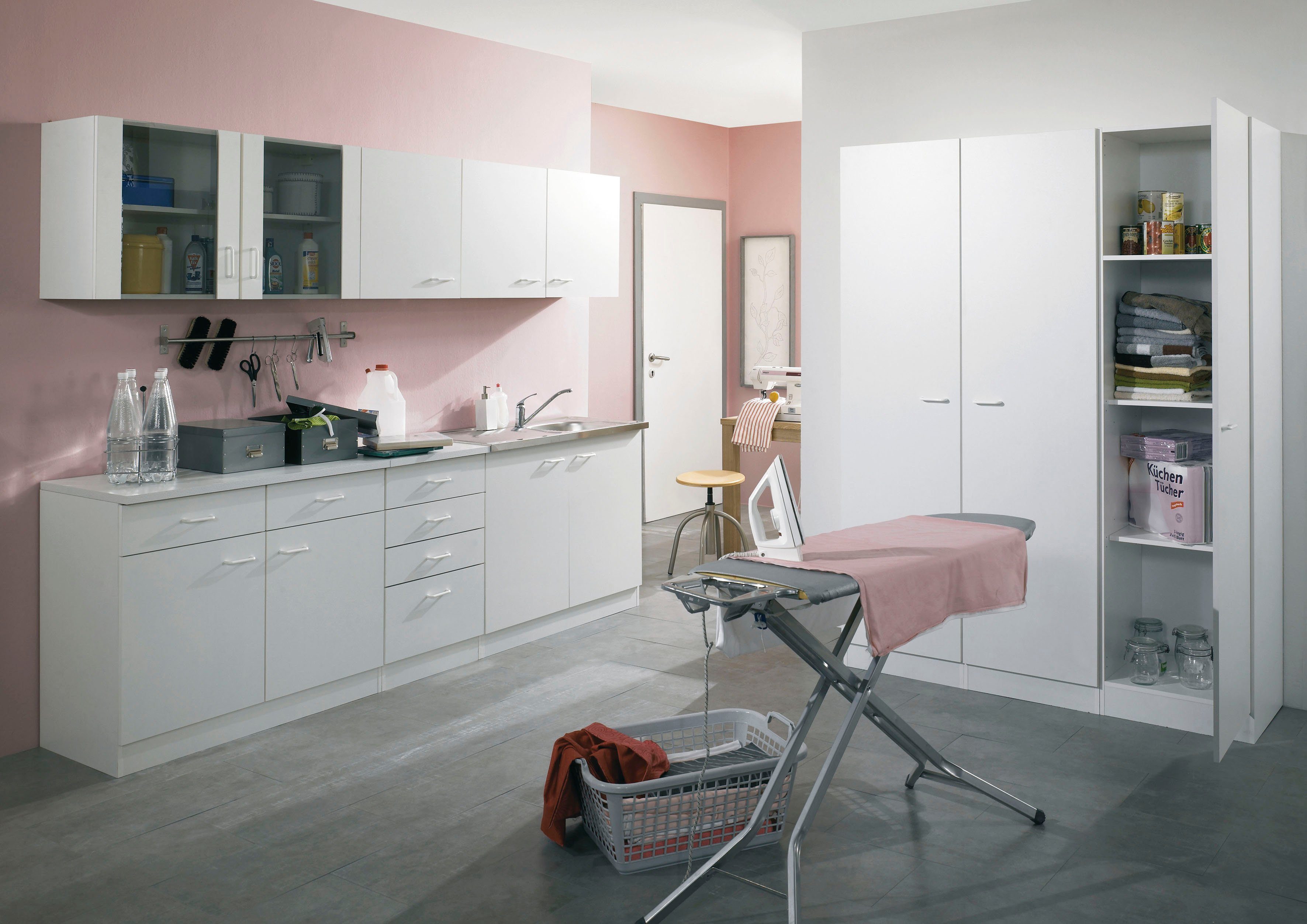OPTIFIT Hangend kastje met glasdeur Helsinki