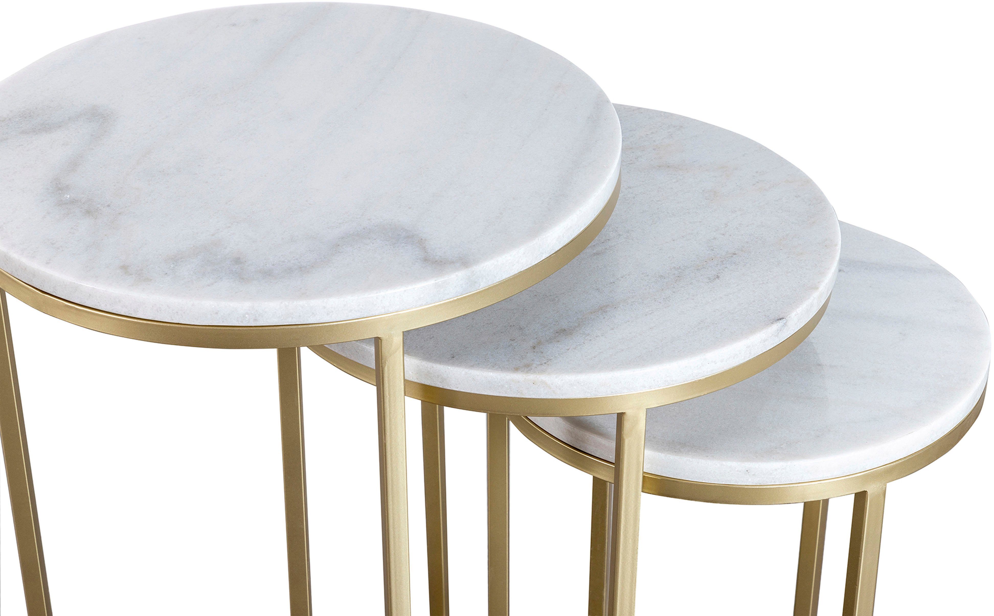 Kayoom Bijzettafel Tria 125 3-delige set, fascinerend en verfrissend (set, 3 stuks)