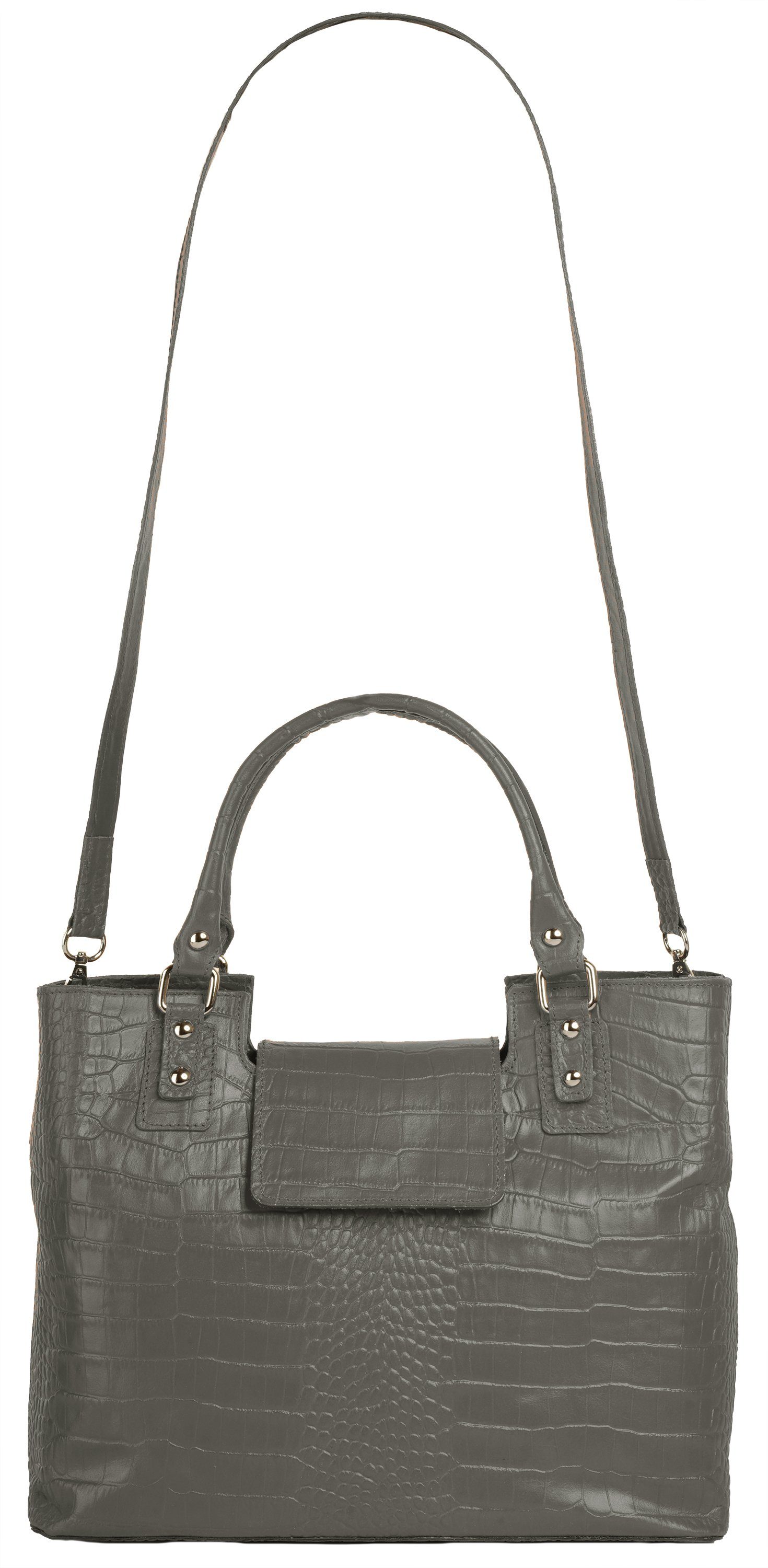 Cluty Tas echt leer, made in italy