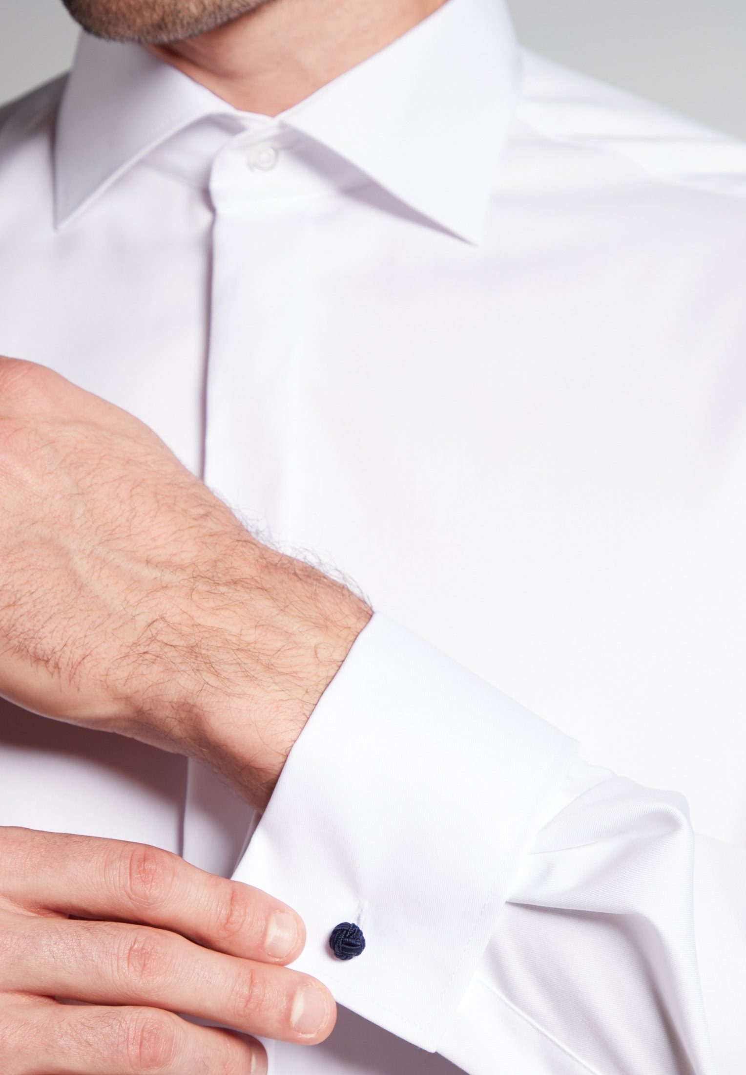 Eterna Overhemd met lange mouwen Comfort fit NON IRON (strijkvrij)