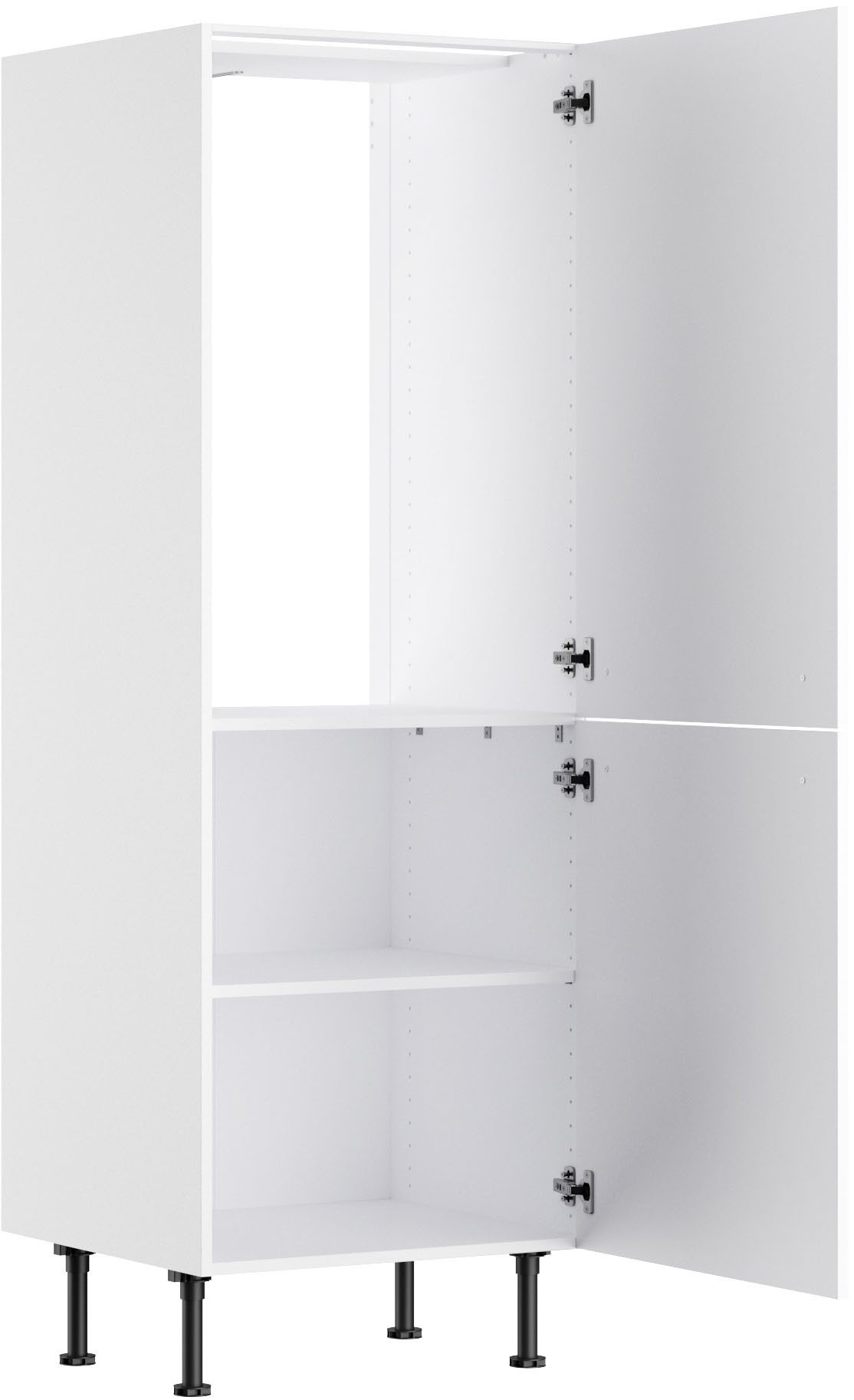 OPTIFIT Koelkastombouw KS-Bern2 Breedte 60 cm, hoogte 176,6 cm, 2 deuren (hoogte 89,2/70 cm), 1 legplank