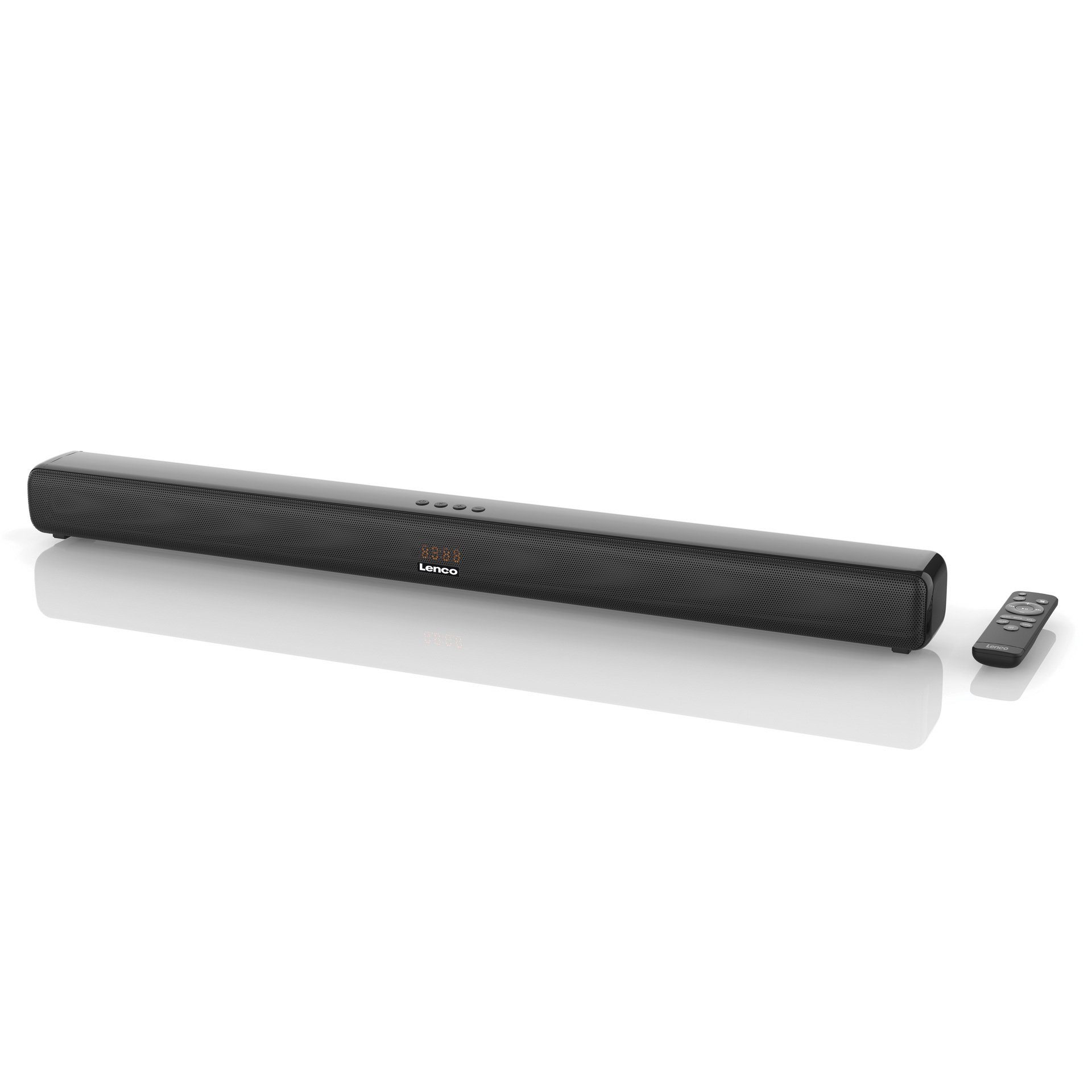 85cm Bluetooth® Soundbar Met Hdmi (Arc) En Led Verlichting Lenco Zwart