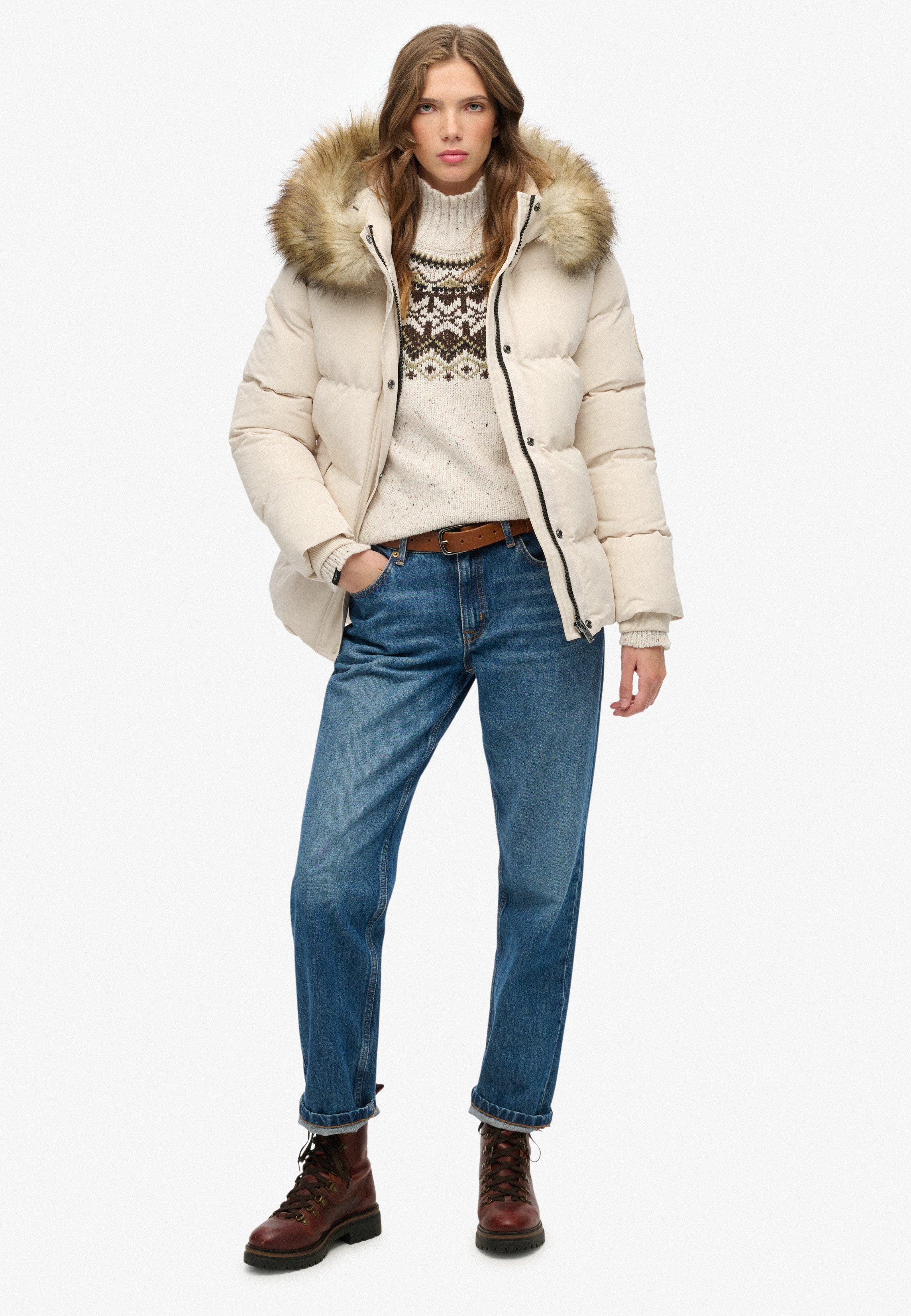 Superdry Gewatteerde jas EVEREST 5 BAFFLE PUFFER JKT