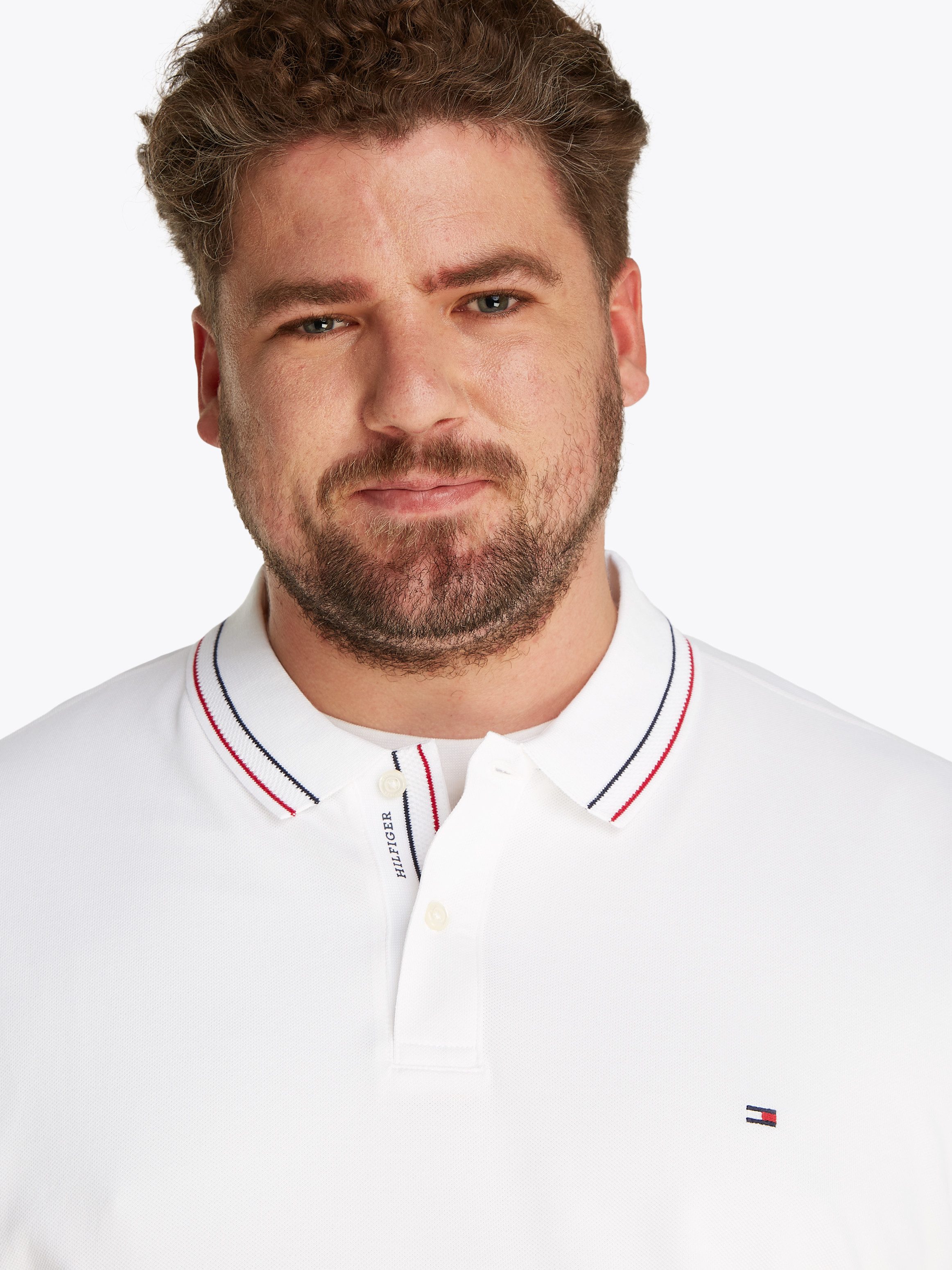 Tommy Hilfiger Poloshirt BT-PLACKET INTEREST REG POLO-B