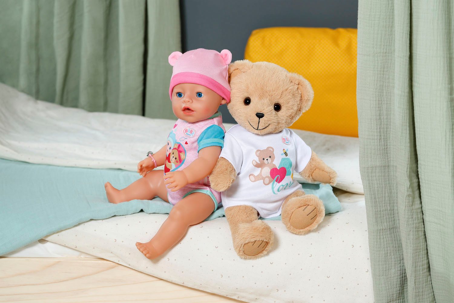 Baby Born Pluchen knuffel Zingende teddy, Duits