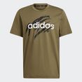 adidas t-shirt aeroready sport groen