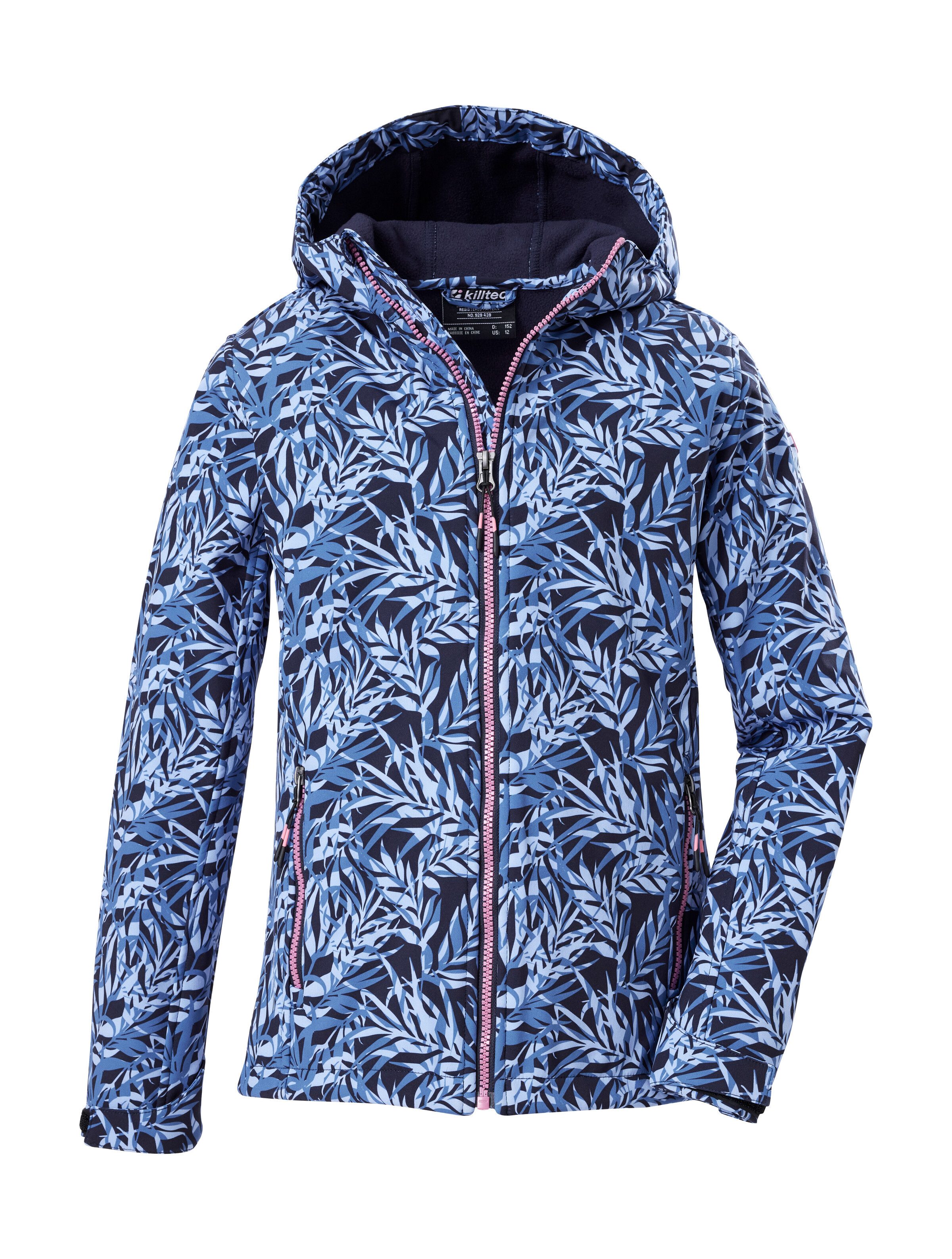 Killtec Softshell-jack Meisjes Softshell-jack Print