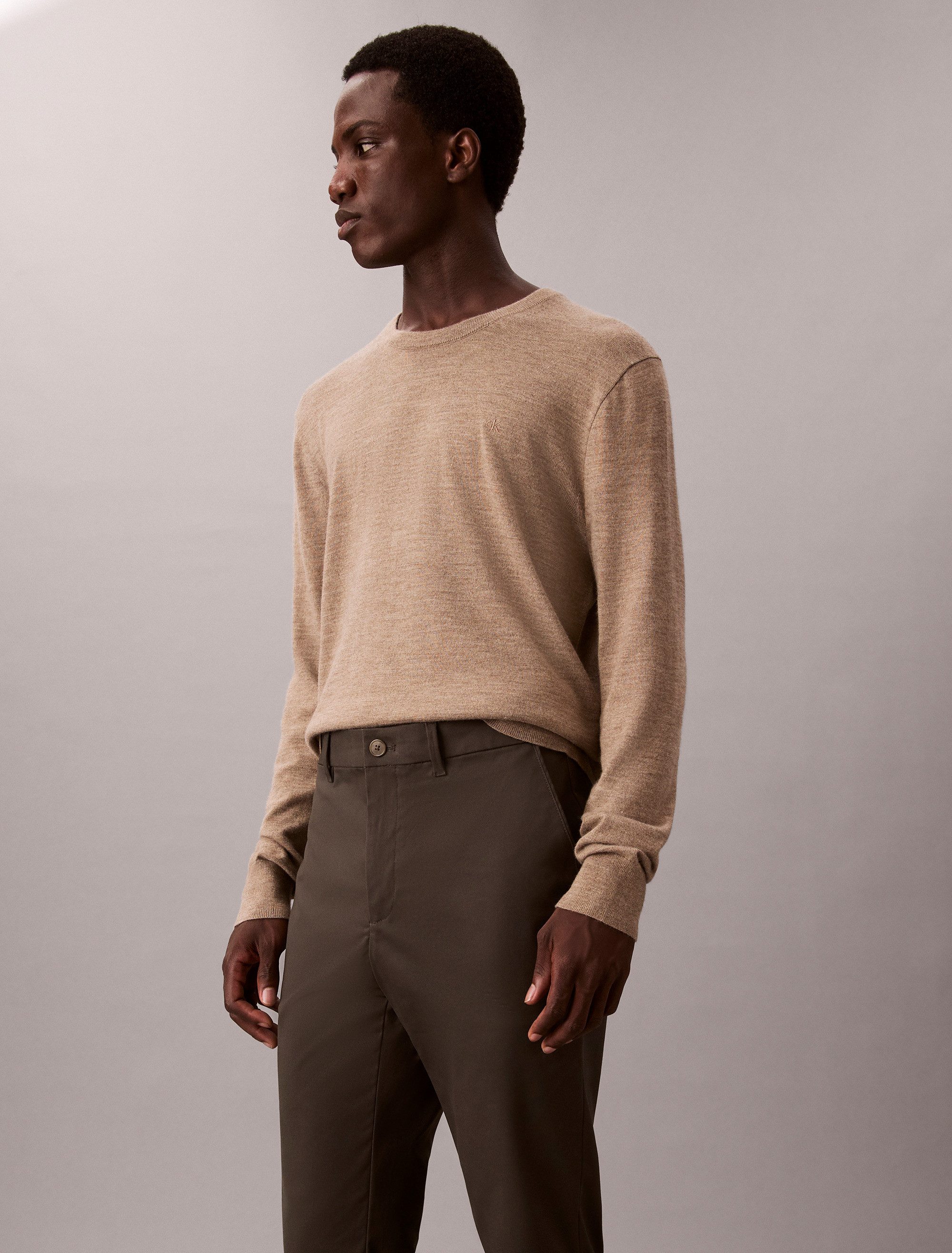 Calvin Klein Chino SLIM SATEEN CHINO TROUSER