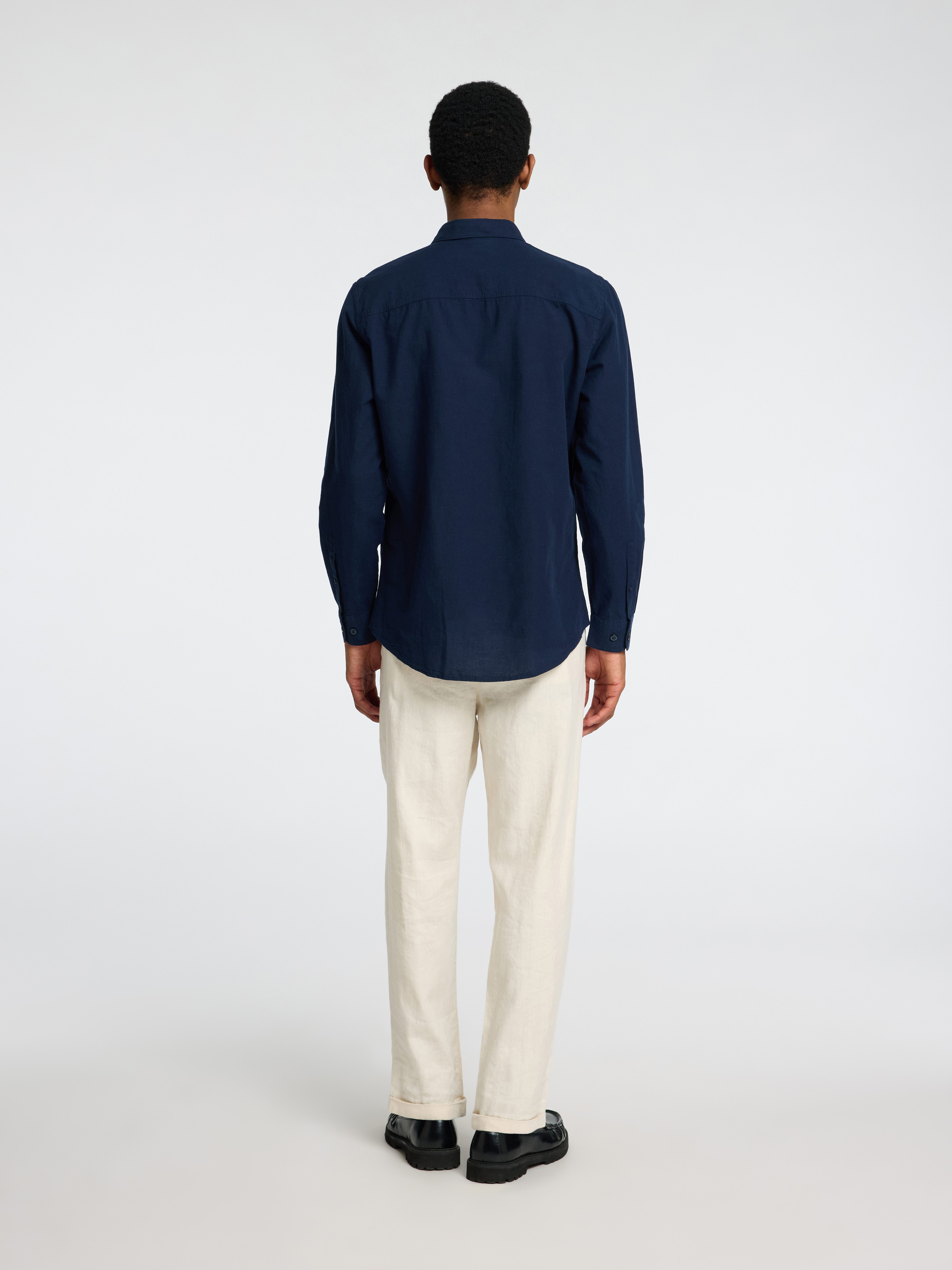 SELECTED HOMME Linnen overhemd NEW-LINEN SHIRT