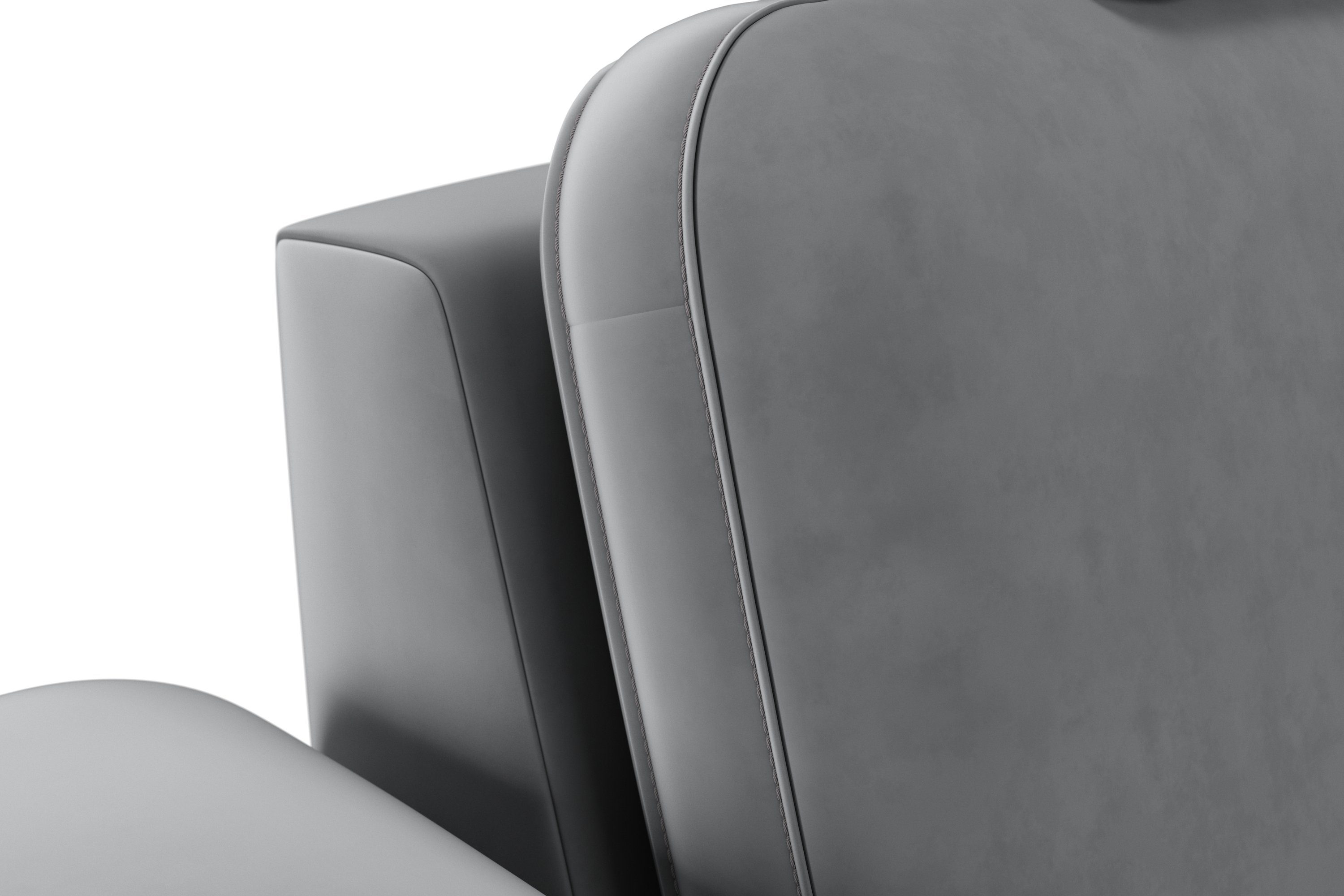sit&more Hoekbank Bendigo L-vorm inclusief zitdiepteverstelling, bodemvrijheid 15 cm, in 2 pootkleuren