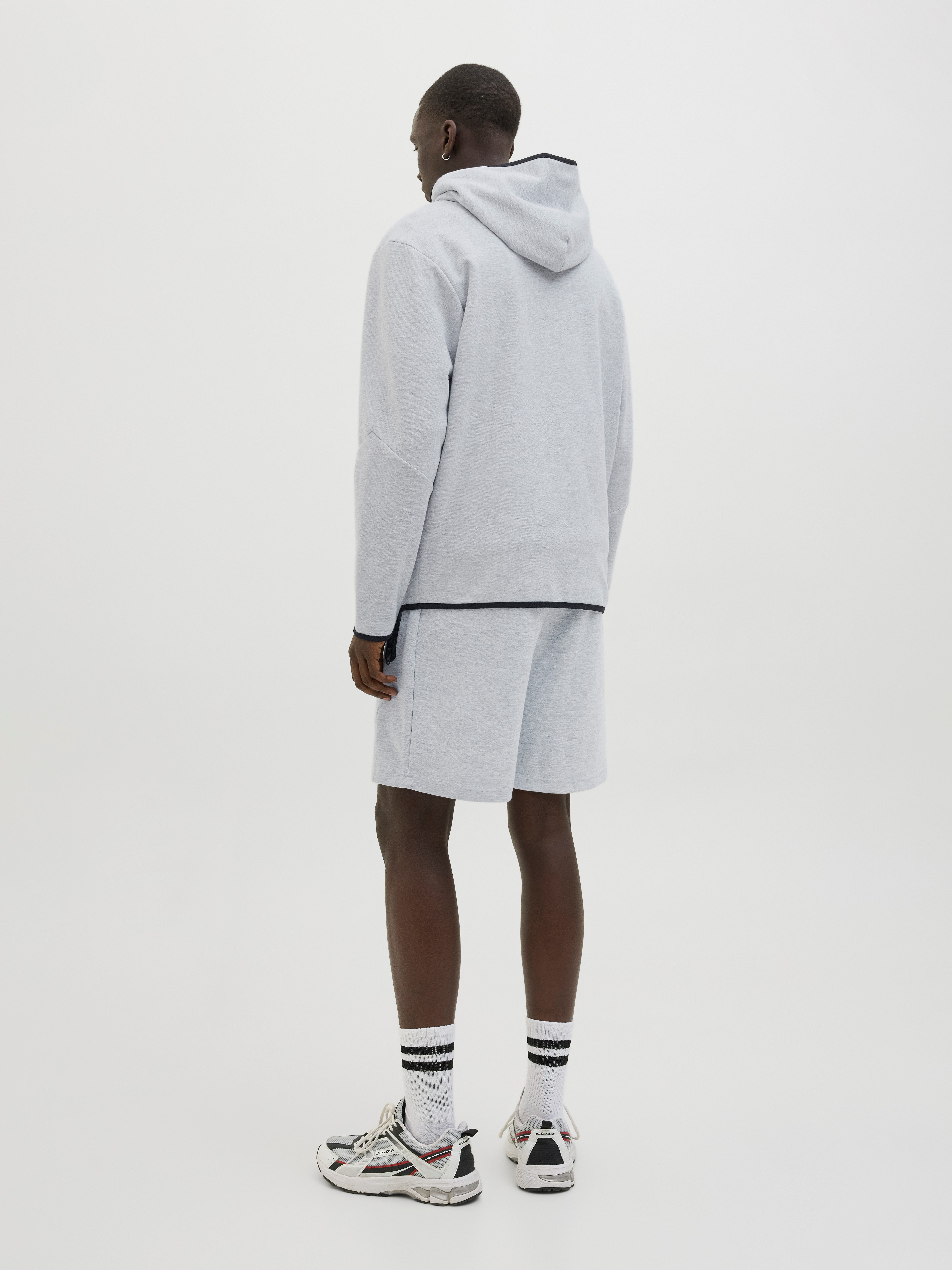Jack & Jones Relaxshorts JPSTGORDON FUSION SWEAT SHORTS SRT SN
