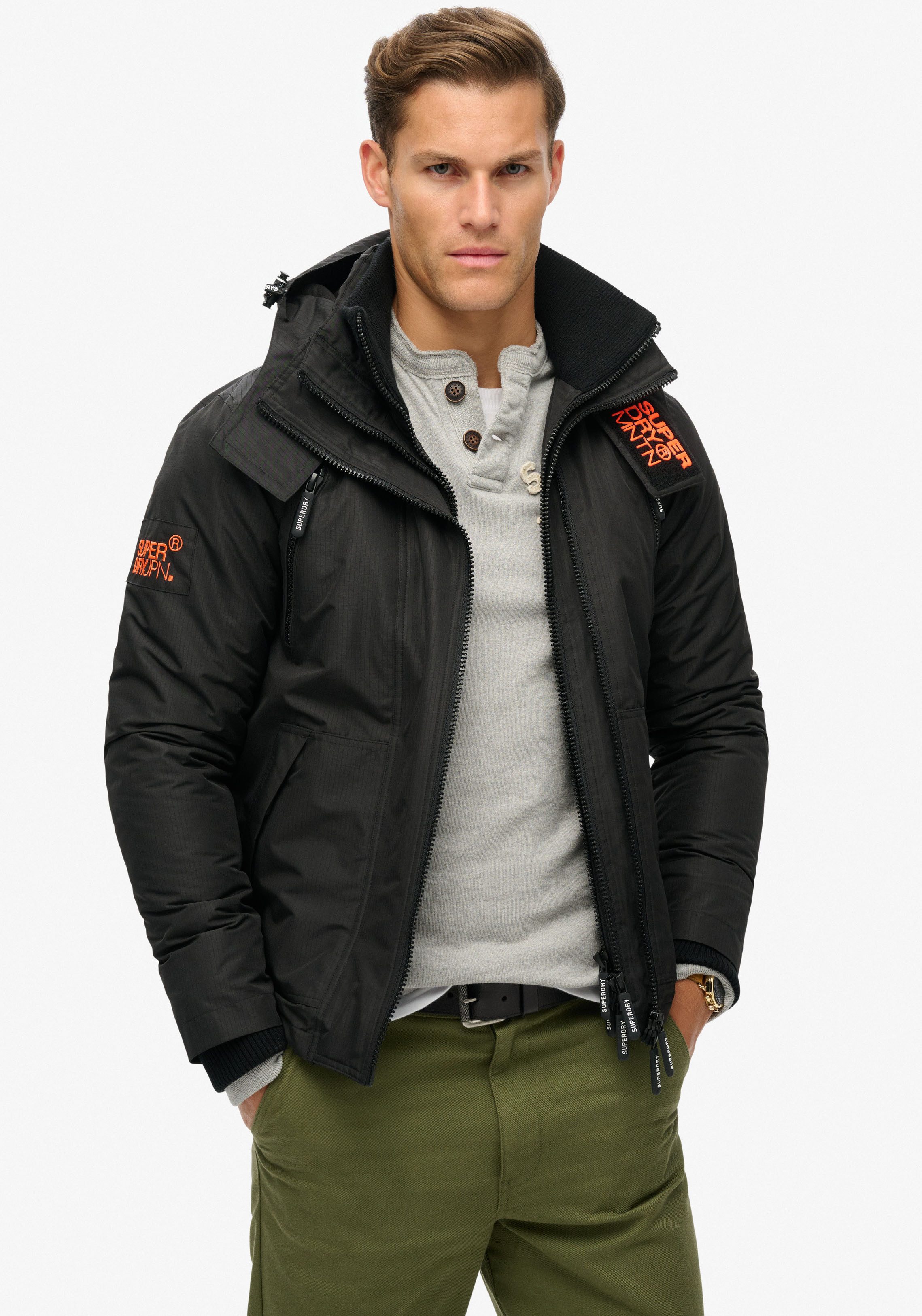 Superdry Outdoorjack HOODED MTN WINDBREAKER JACKET