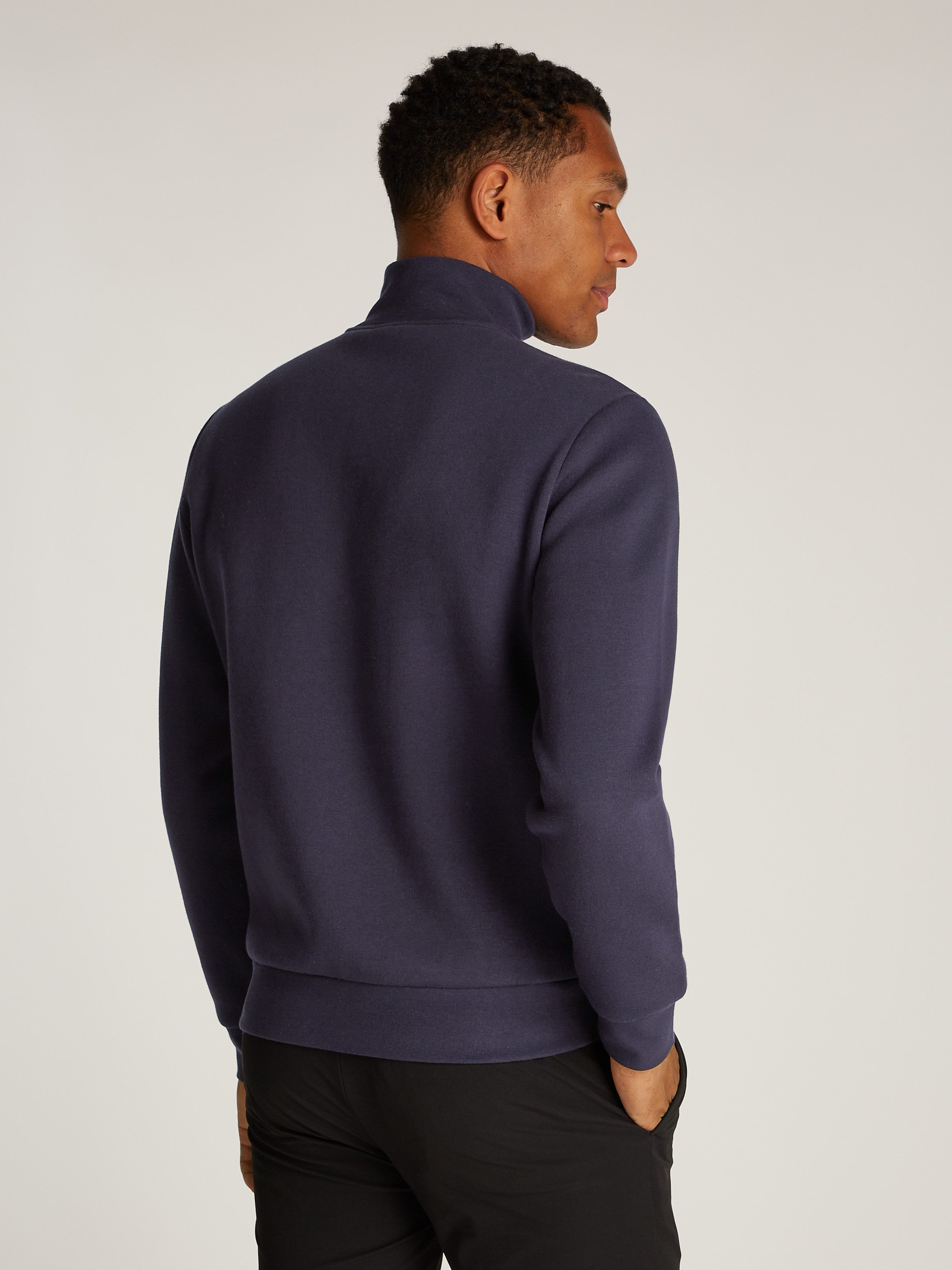 Calvin Klein Sweatshirt NY CHEST BOX LOGO Q-ZIP