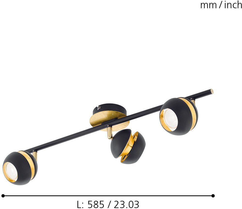 EGLO LED plafondspot NOCITO Led-plafondlamp