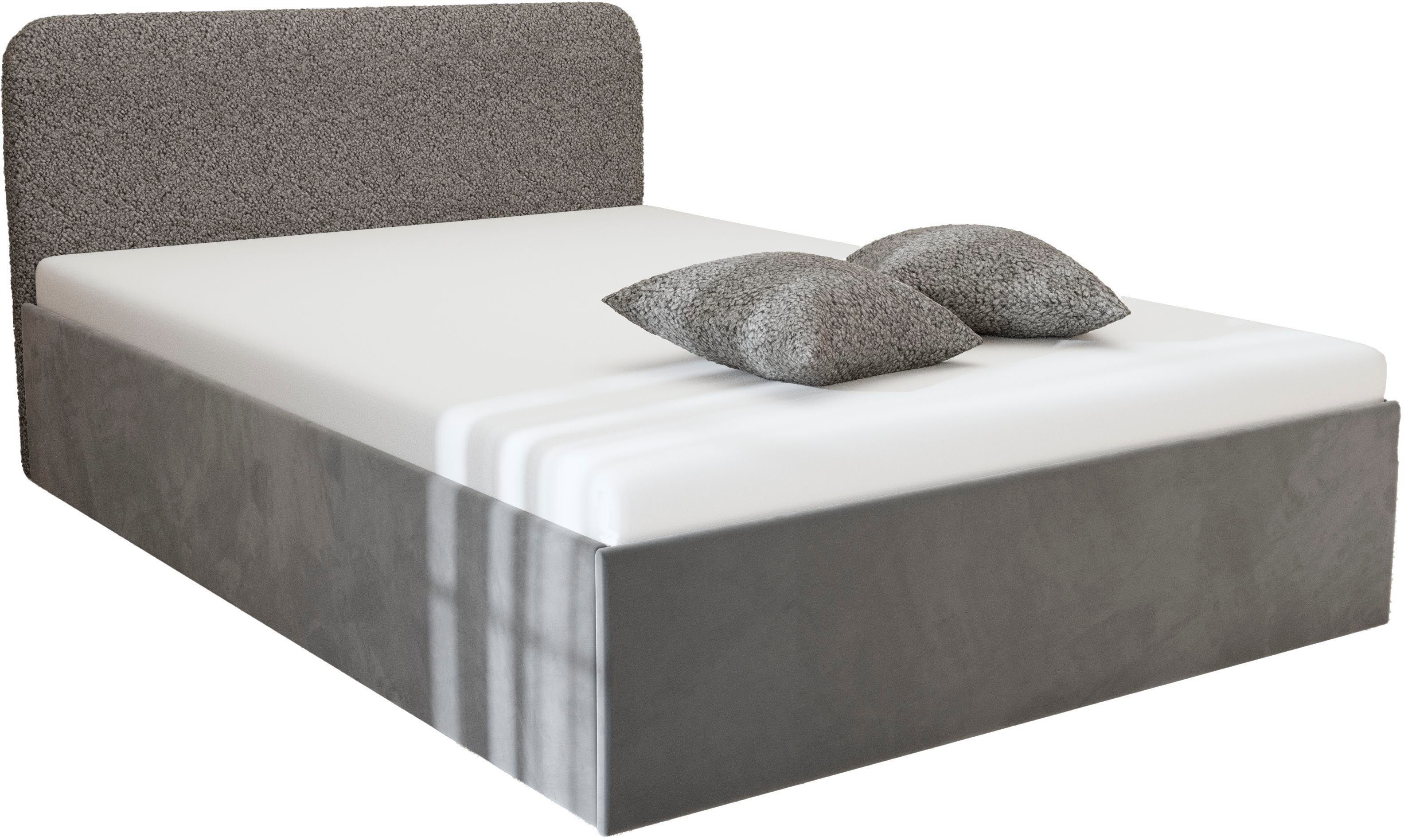 Westfalia Polsterbetten Gestoffeerd bed Shawn bed verkrijgbaar in twee verschillende hoogtes