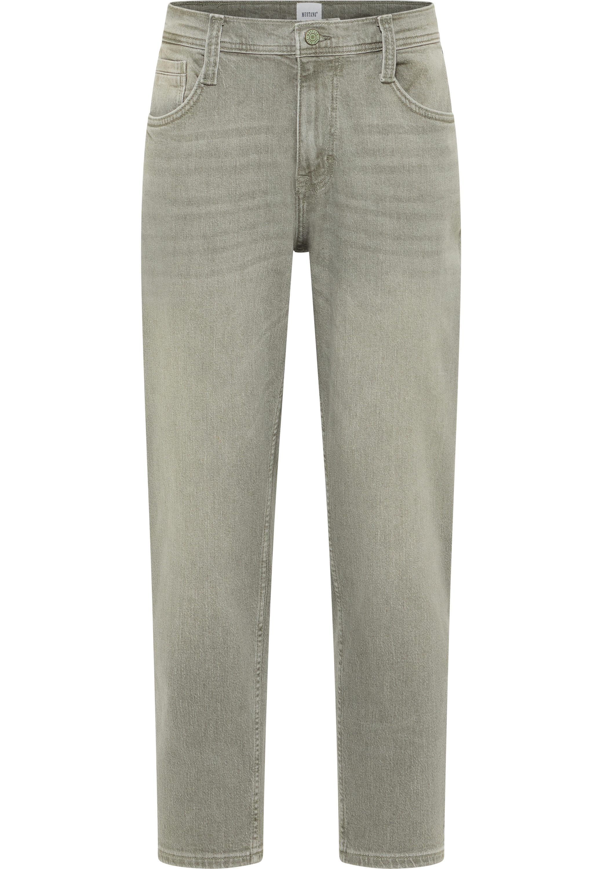 MUSTANG Tapered jeans Heren stijl Denver taps heren jeans maat 32 groen