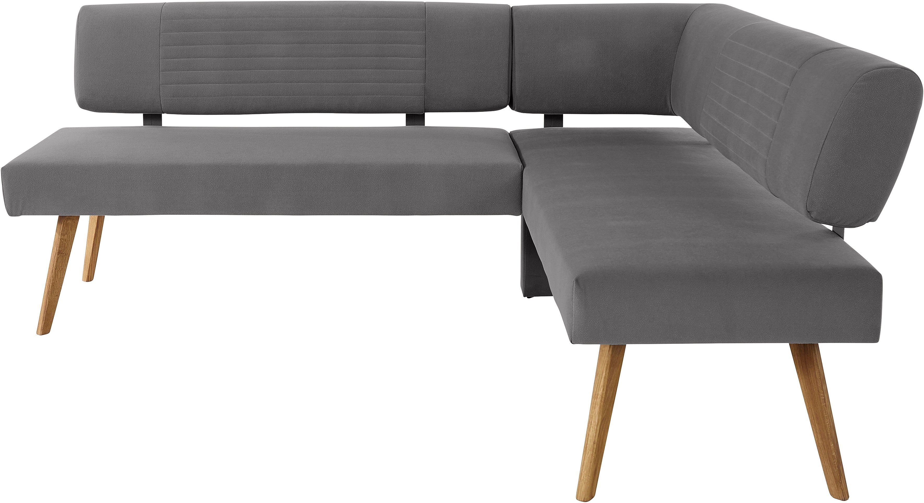 OTTO products Hoekbank Alessja Breedte lange zijde 192 of 212 cm, frame van massief eiken