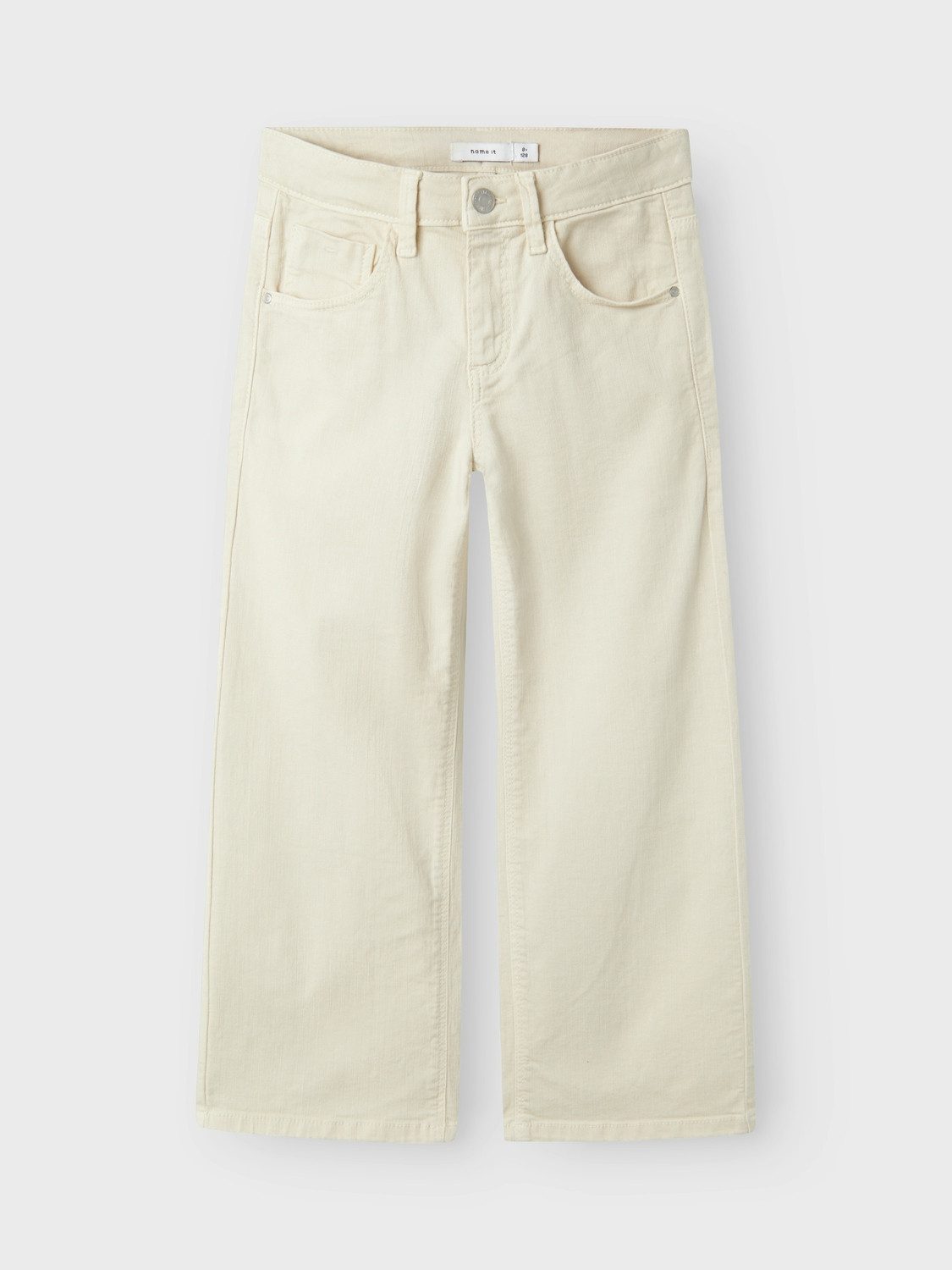 Name It Five-pocketsbroek NKFROSE WIDE TWI PANT 1115-TP NOOS