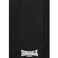 lonsdale joggingpak lurgan women's tracksuit (2-delig) zwart
