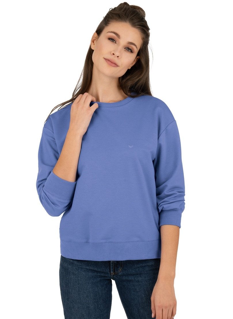 Trigema Sweatshirt dun sweatshirt