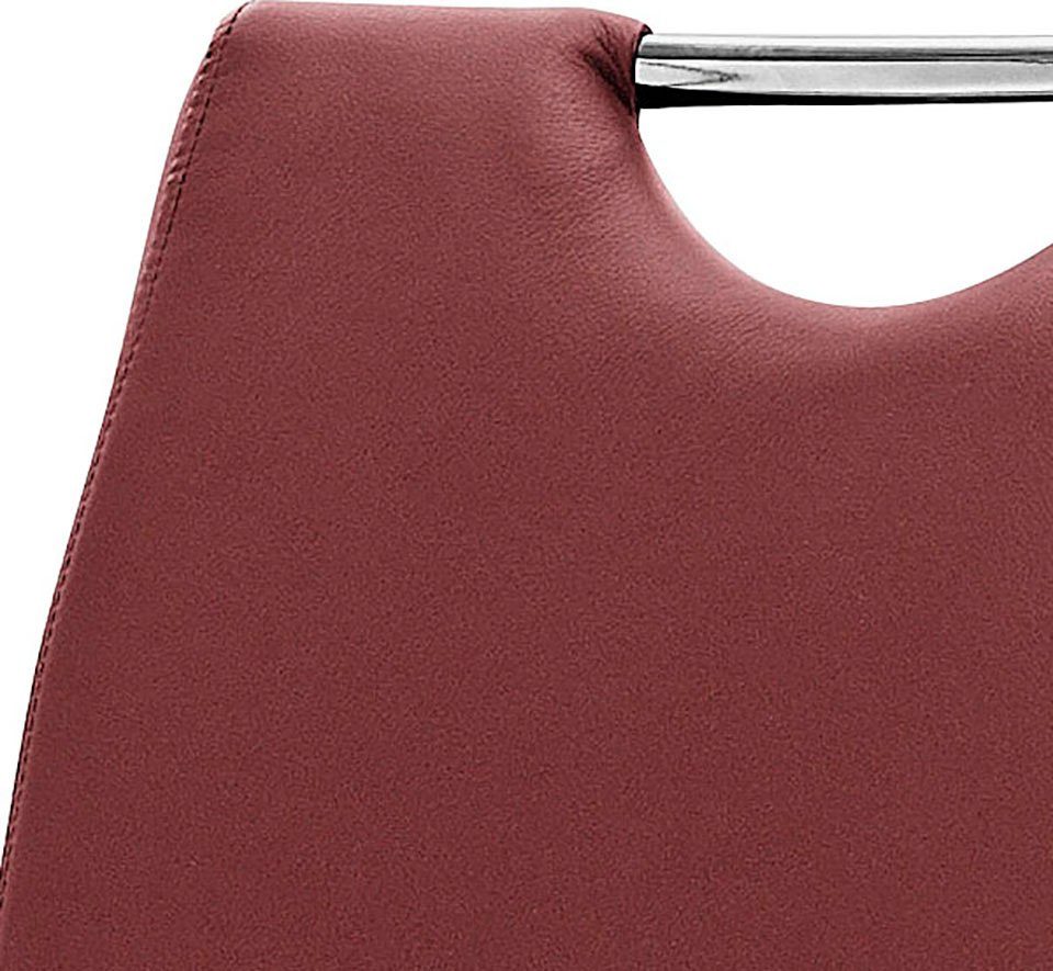 MCA furniture Vrijdragende stoel Keulen Overtrokken met kunstleer, comfortzithoogte, stoel belastbaar tot 120 kg (set, 4 stuks)